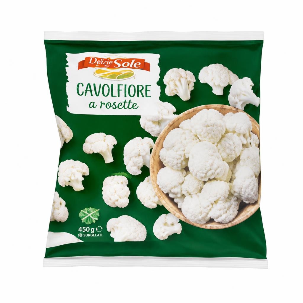 Delizie di Sole cvetača 600 g Akcija v trgovini Eurospin