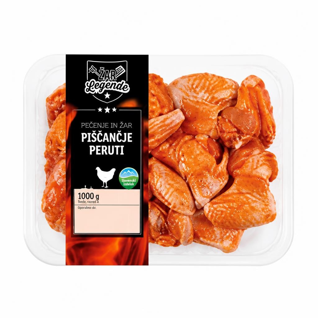 ŽAR LEGENDE Sveže piščančje peruti 1 kg - Akcija v trgovini Lidl