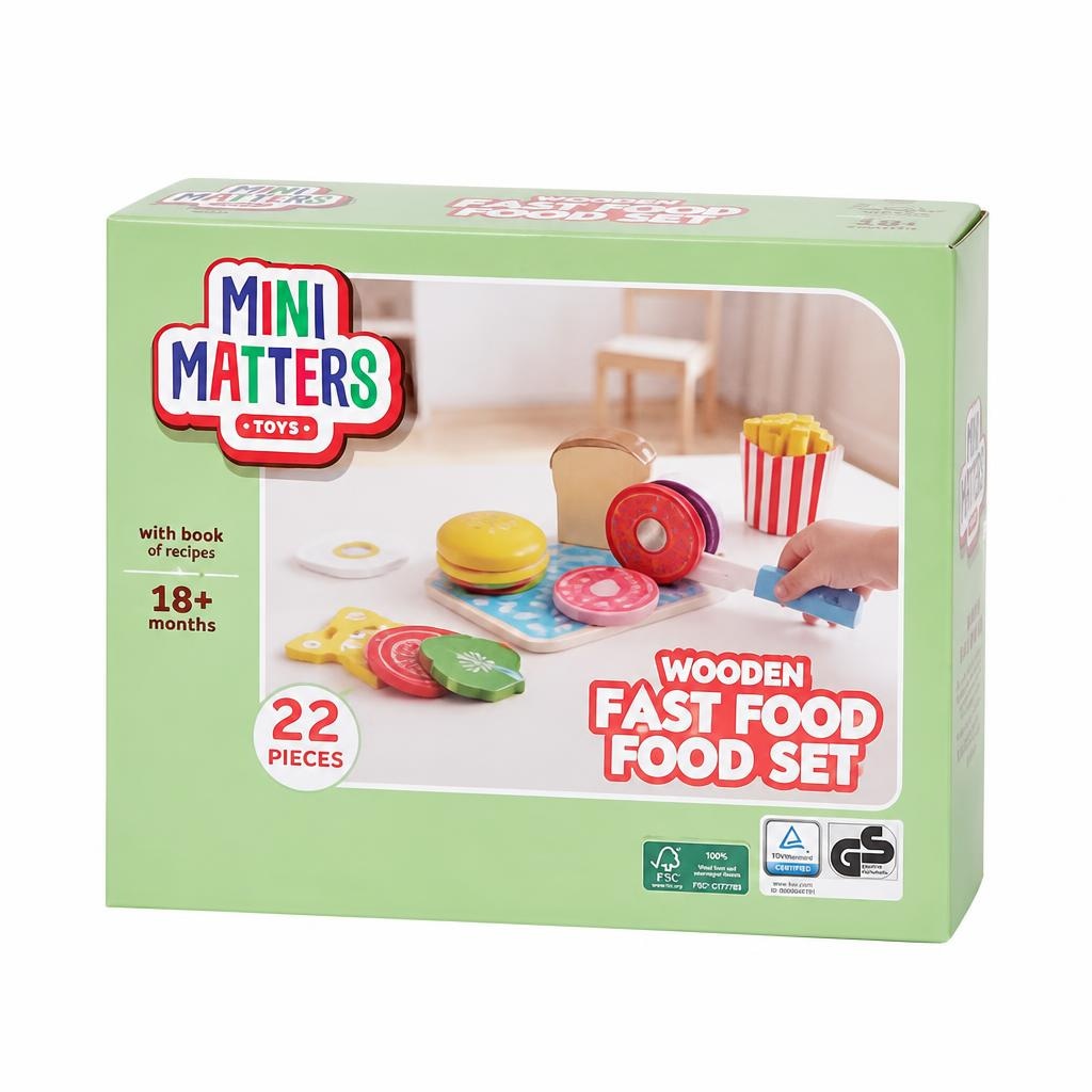 Lesena živila Mini Matters 22 pieces Akcija v trgovini Action
