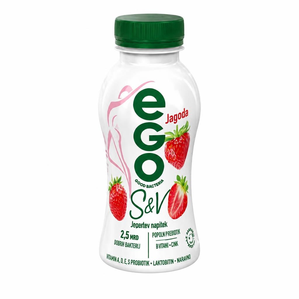 Jogurtov napitek Ego Slim & Vital 250 g - Akcija v trgovini Mercator
