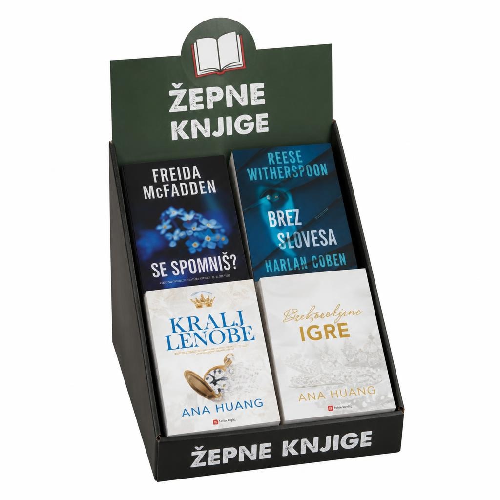 Žepne knjige - Akcija v trgovini Spar