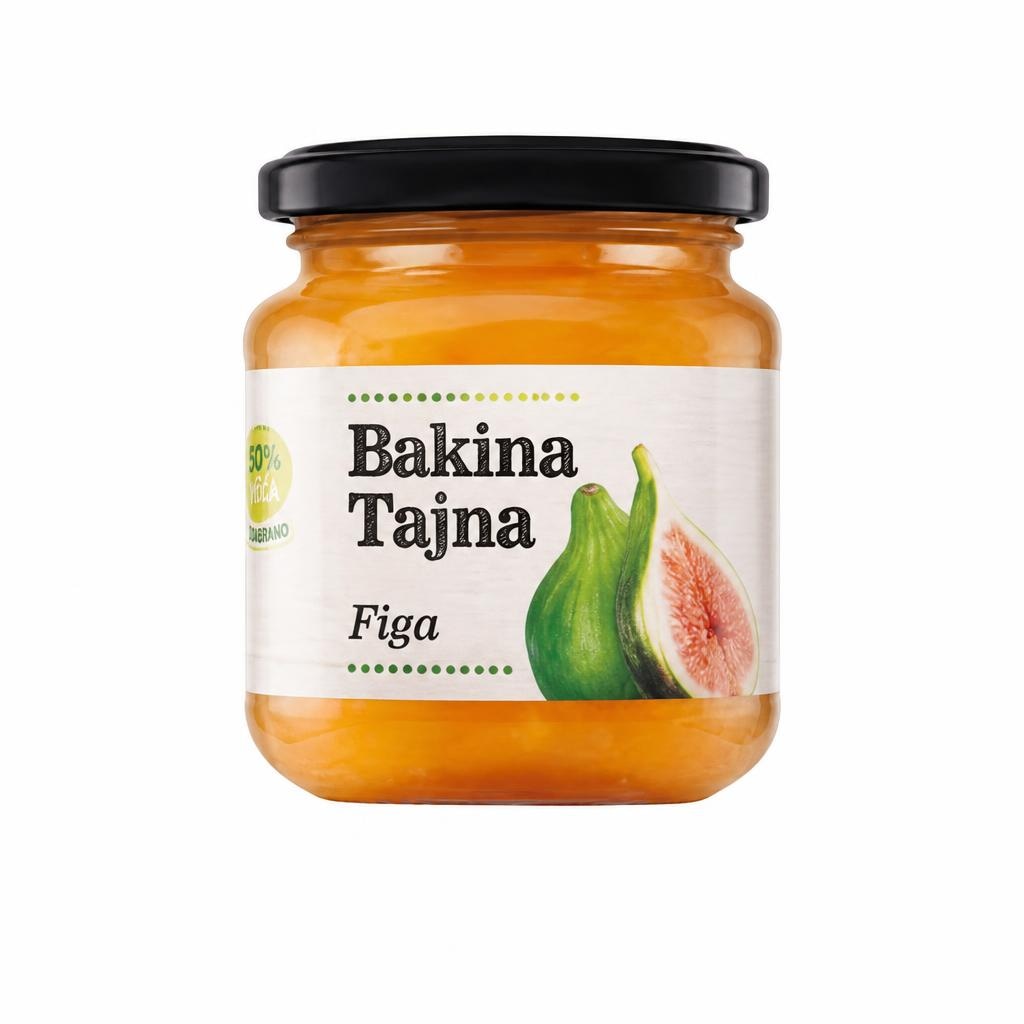 Džem Bakina Tajna 375 g Akcija v trgovini Mercator