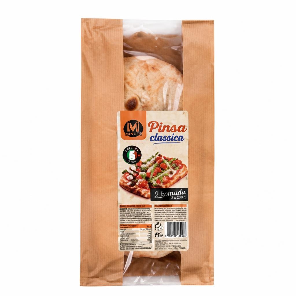 Pinsa Minute 250 g Mercator Akcija v trgovini Mercator