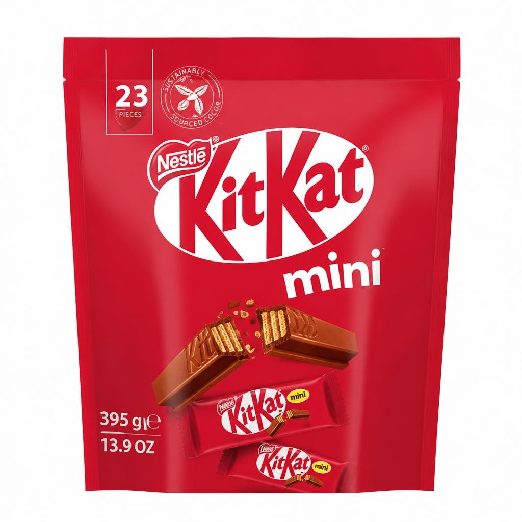 KitKat Mini Sharing Bag vaflji s čokolado 395 g Akcija v trgovini Kompas Shop
