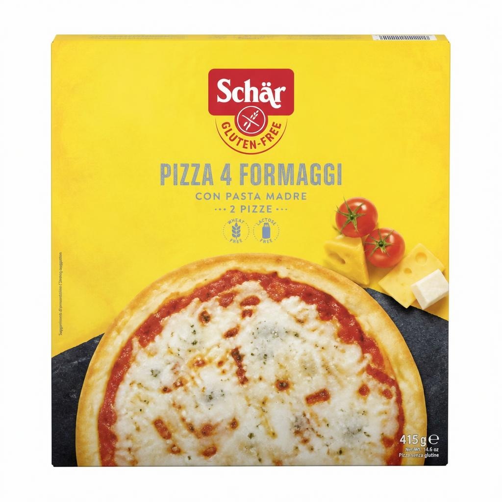 Pica s 4 siri 415 g Schär - Akcija v trgovini E.Leclerc