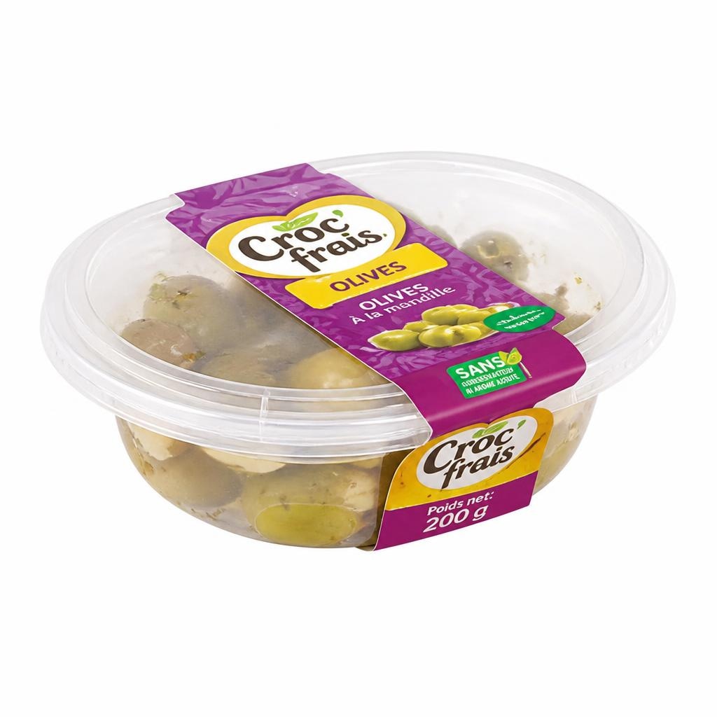Olive Croc'Frais 200 g - Akcija v trgovini E.Leclerc