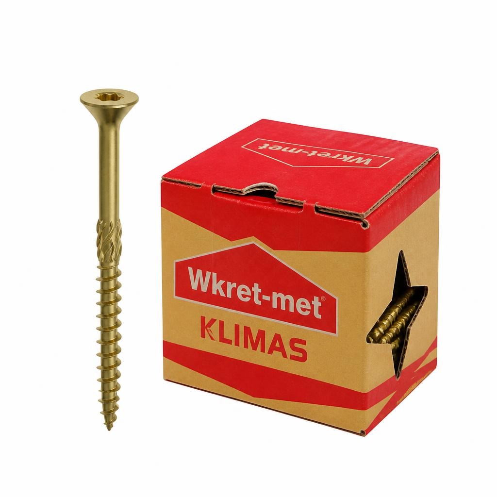 Vijak lesni KMWHT-XO 300/1; 5,0 x 50 mm Wkret-met KLIMAS - Akcija v trgovini Jager