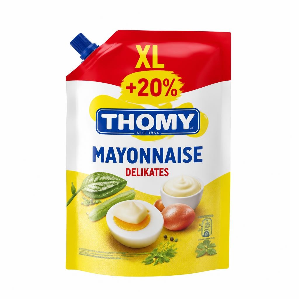 Delikatesna majoneza Thomy 380 g Akcija v trgovini Tuš