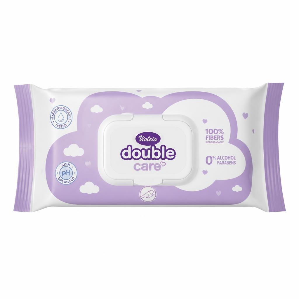 Otroški vlažilni robčki Violeta Akcija v trgovini Mercator