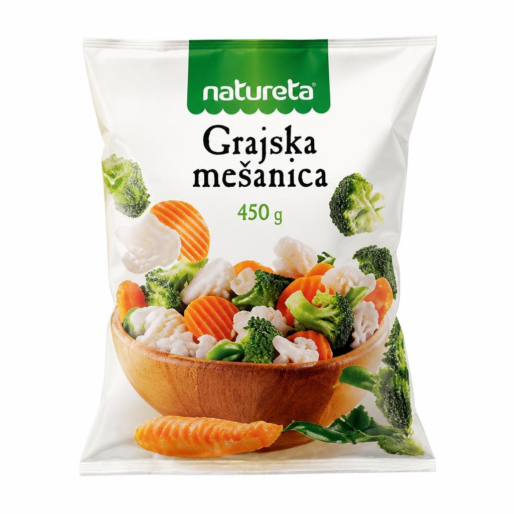 Natureta grajska mešanica 450 g Akcija v trgovini Lidl