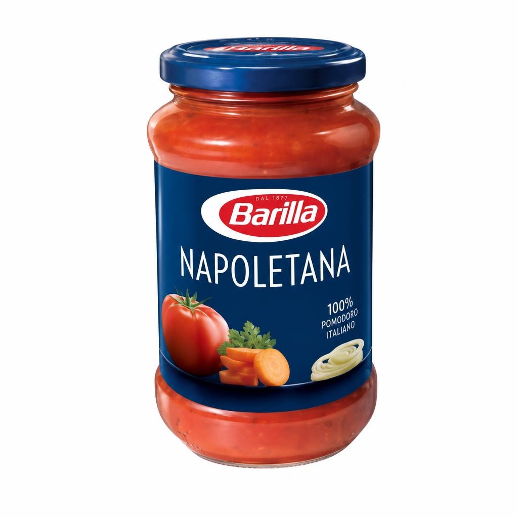 Omaka Barilla Napoletana 400 g - Akcija v trgovini Mercator