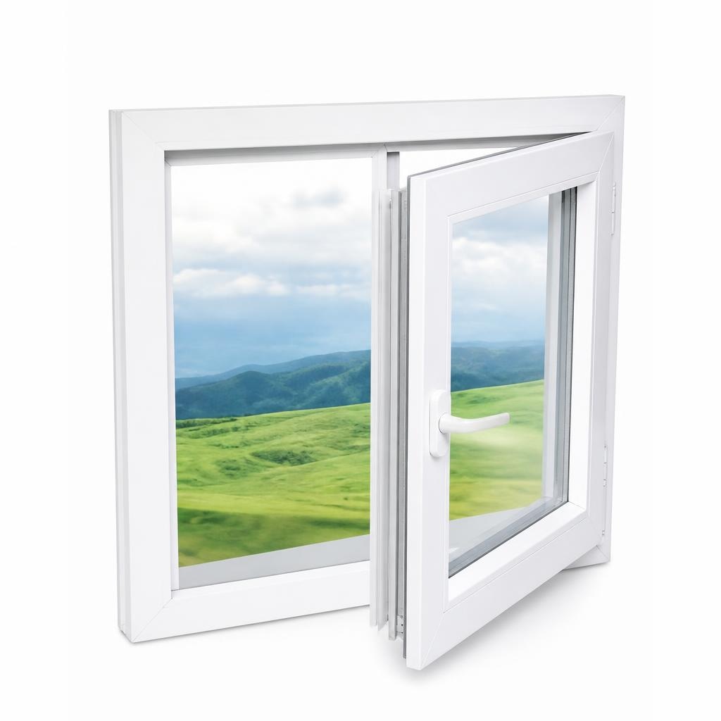 PVC okno Moj Dom Trocal 100 x 100 cm - Akcija v trgovini Jager