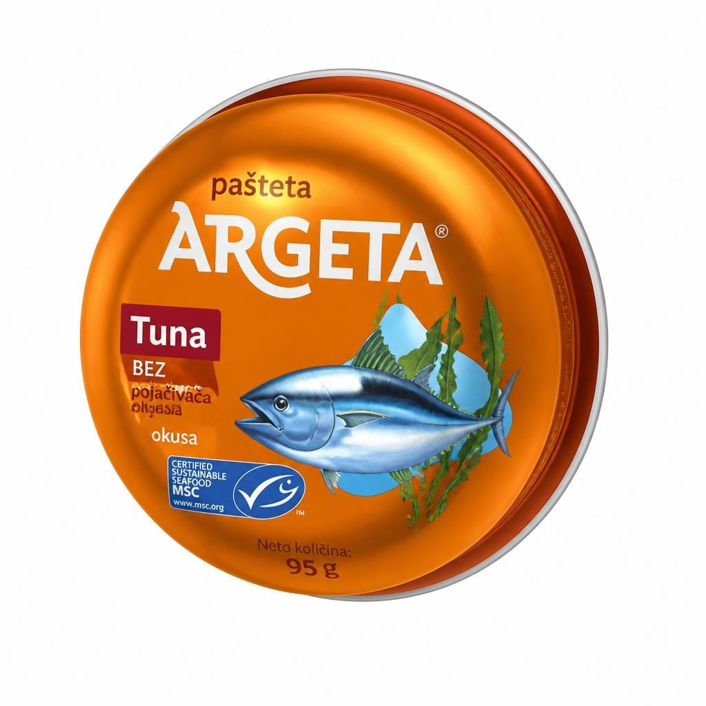 Argeta pašteta 95 g Akcija v trgovini Tuš
