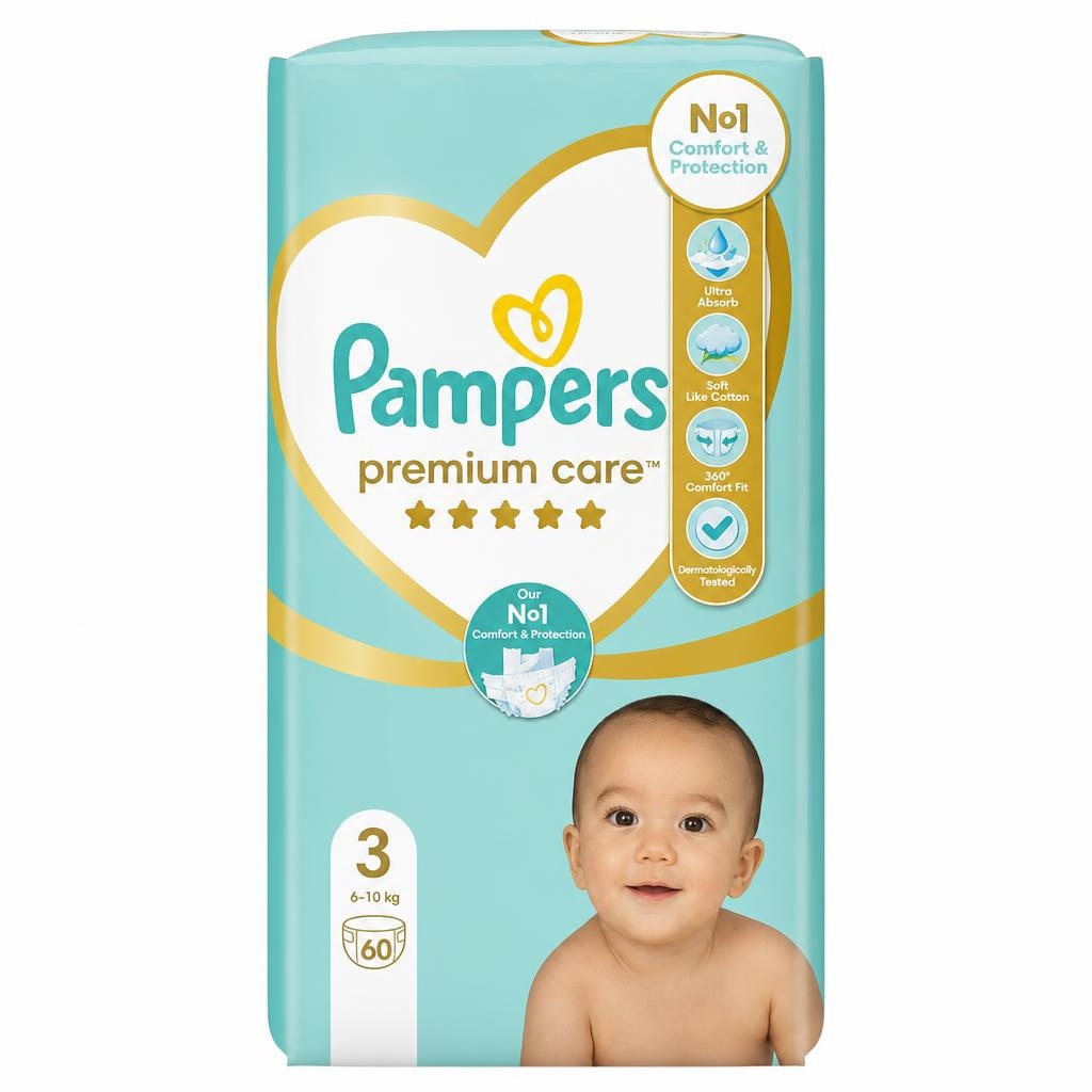 Pampers Plenice Premium Care - Akcija v trgovini Tuš