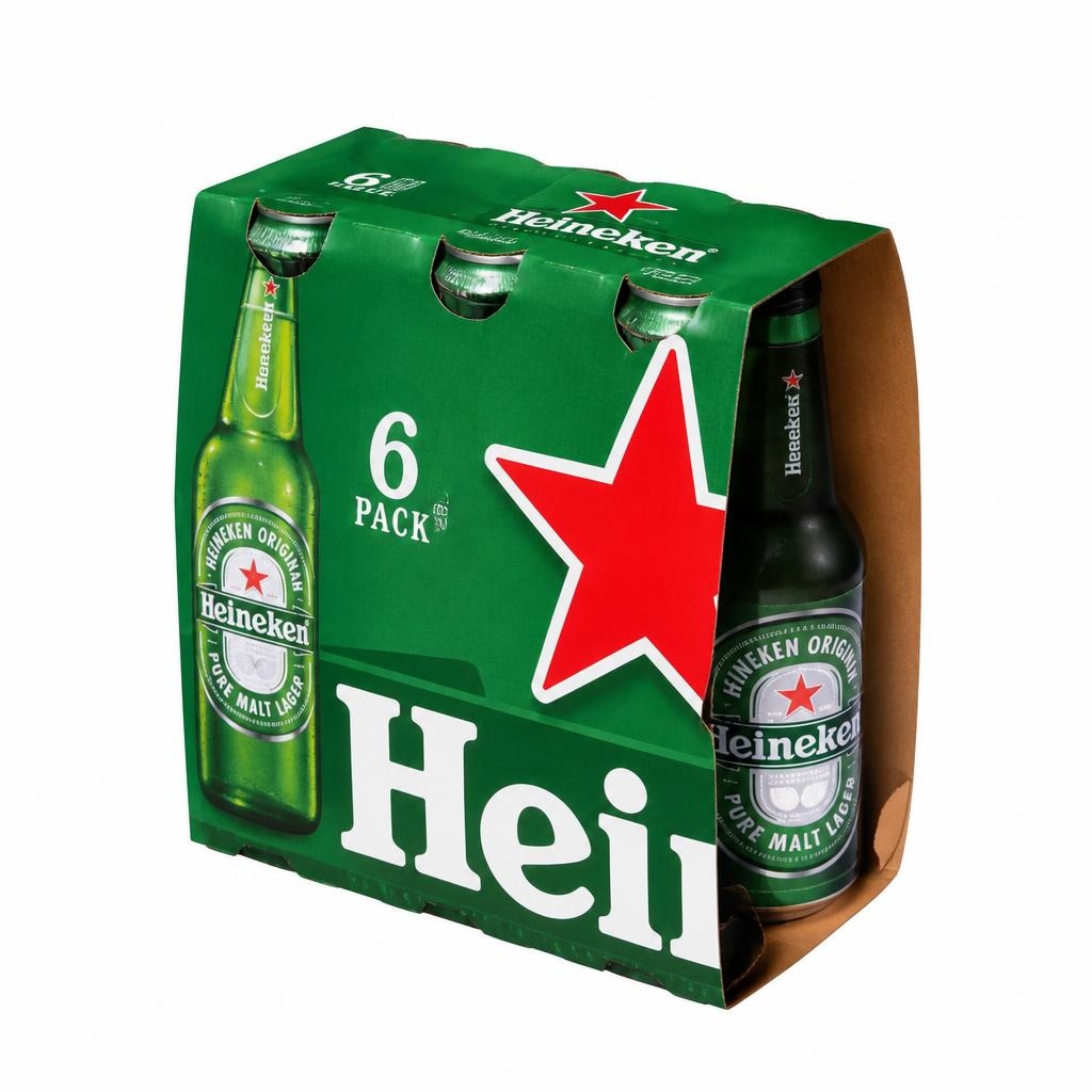 Pivo Heineken Stekl.; 0,33 L 6/1 Akcija v trgovini Jager