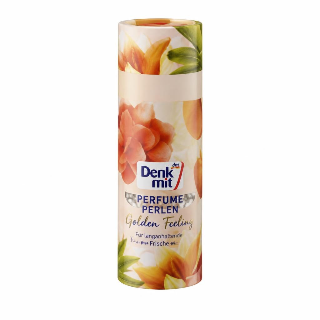 Denkmit Golden Feeling dišava za perilo v kroglicah 275 g Akcija v trgovini Dm