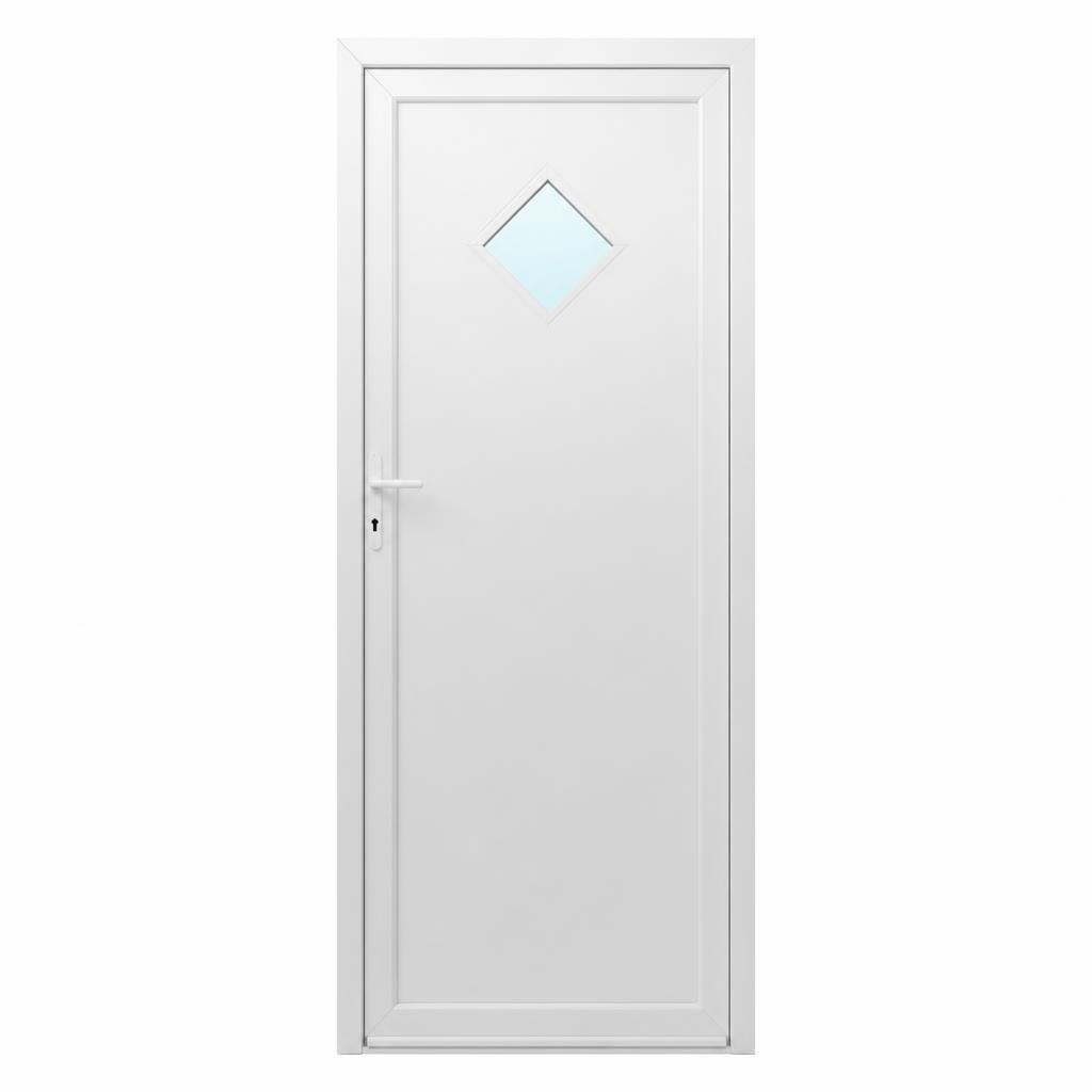 PVC stranska vhodna vrata 'Sava KF04' - Akcija v trgovini Bauhaus