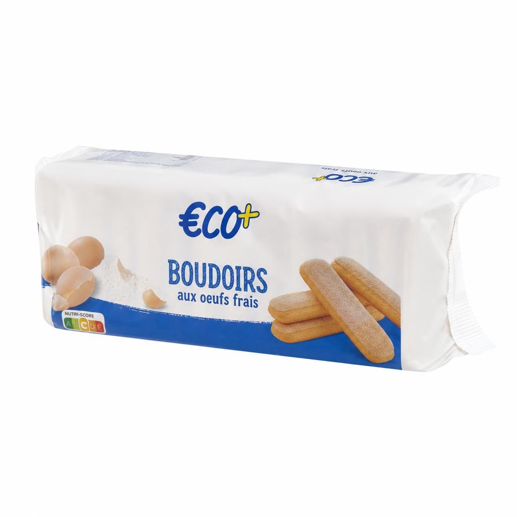Keksi za tiramisu 400 g Eco - Akcija v trgovini E.Leclerc