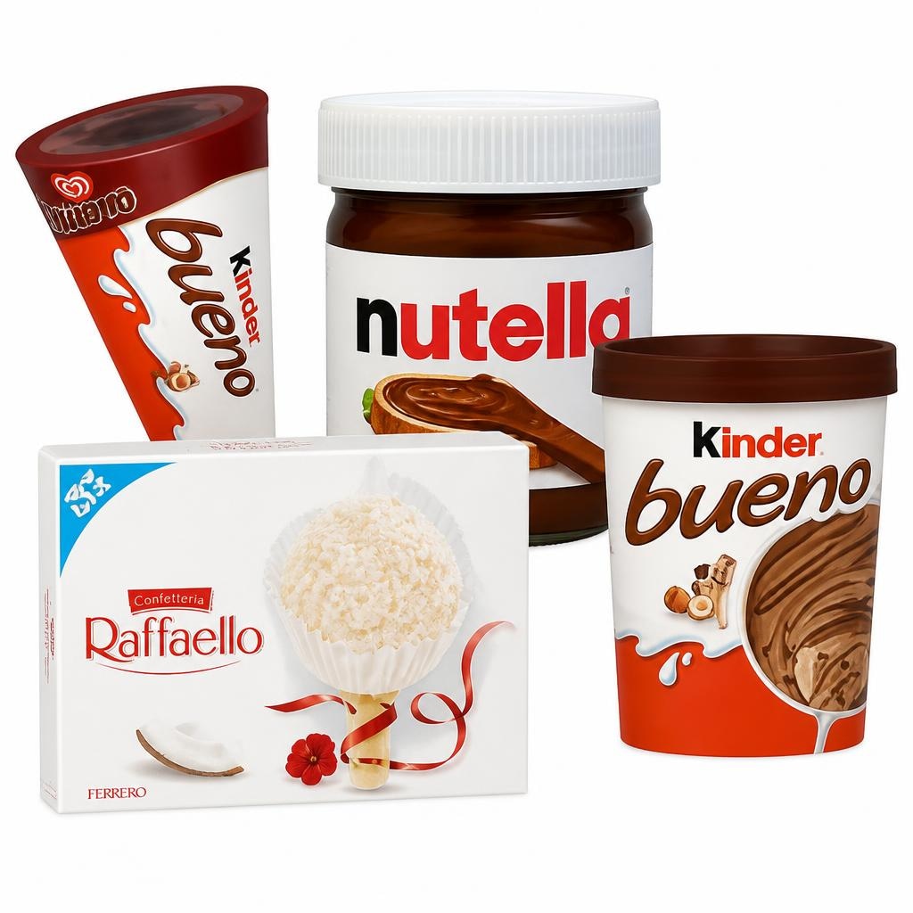 Sladoled Nutella, Raffaello ali Kinder Akcija v trgovini Tuš