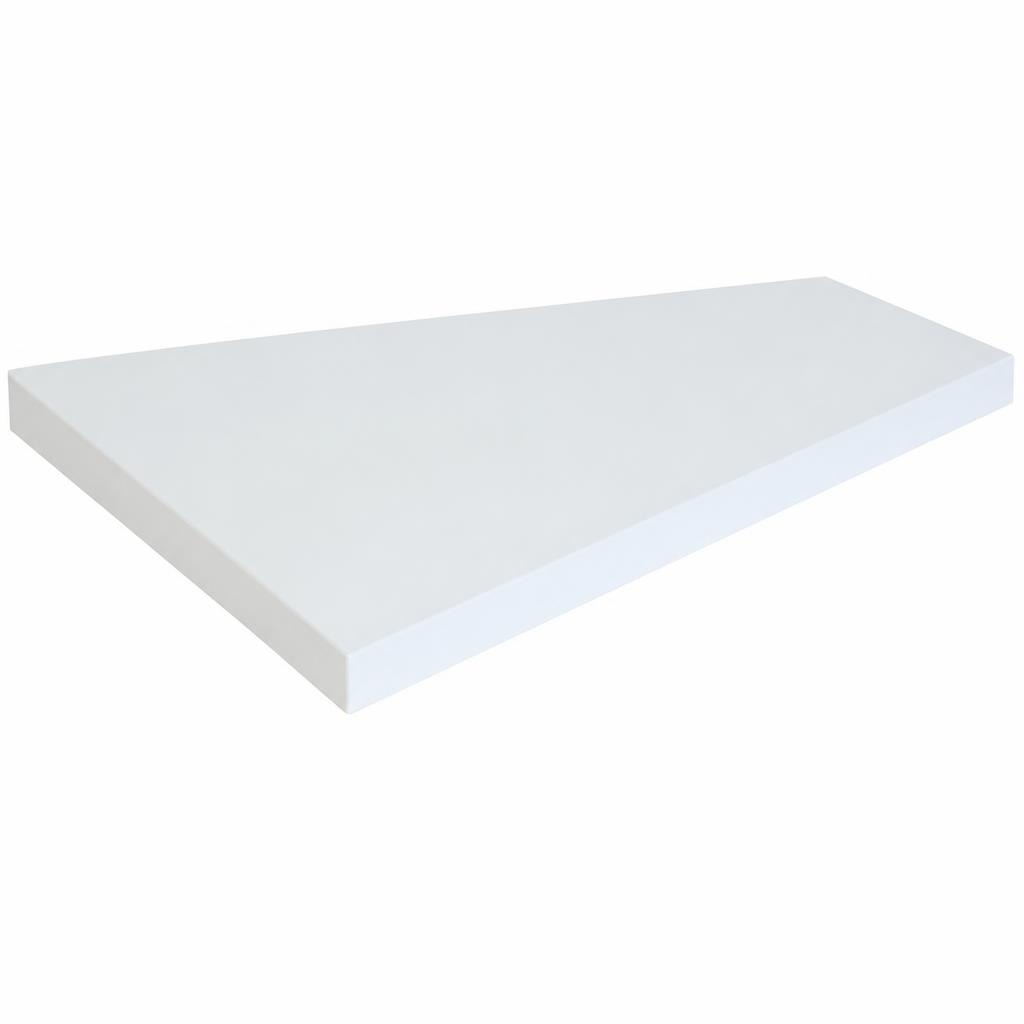 Polica deb. 1,6 cm; d 120 x š 20-60 cm Akcija v trgovini Bauhaus