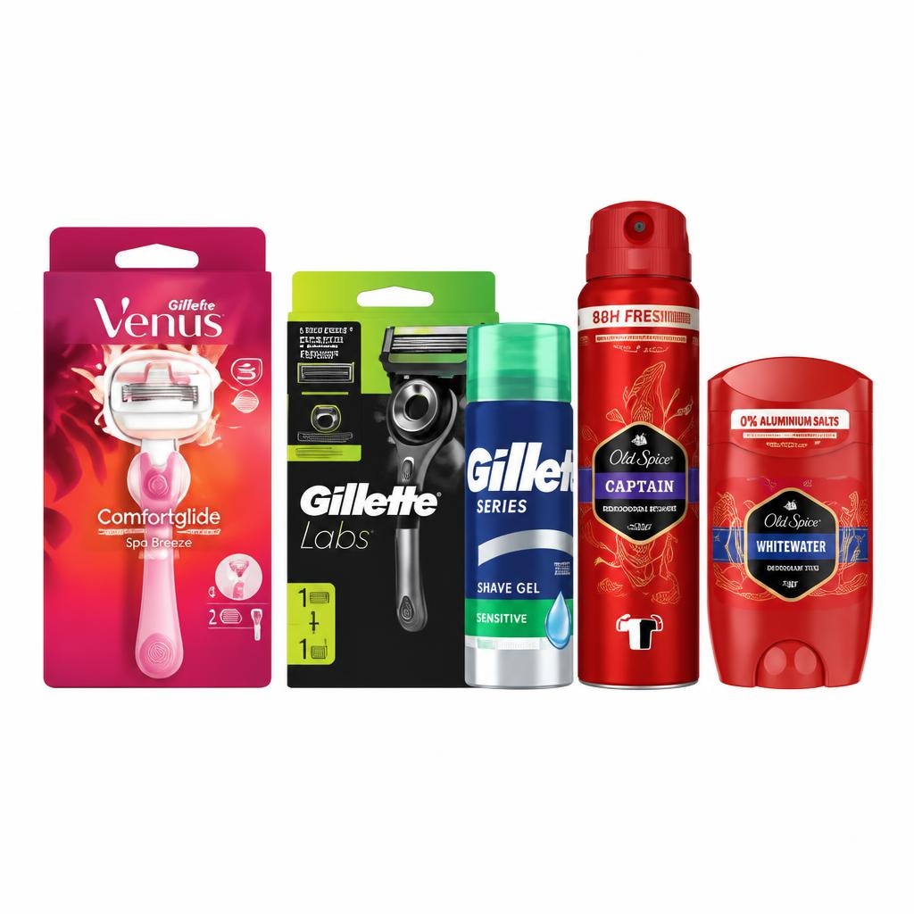 Izdelki Gillette, Venus in Old Spice Akcija v trgovini Tuš