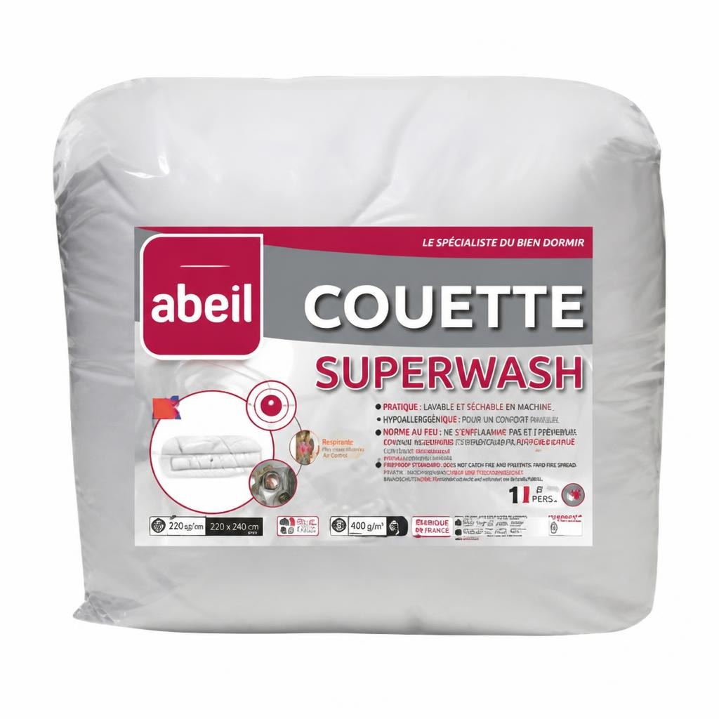 Prešita odeja "Superwash" 140 x 200 cm Abeil Akcija v trgovini E.Leclerc