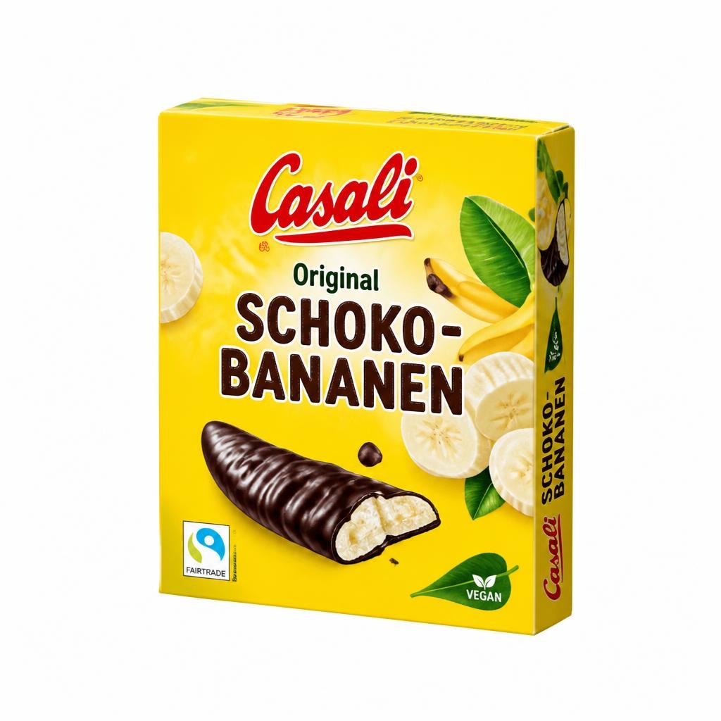 Čokoladne bananice Casali 150 g ali 300 g Akcija v trgovini Mercator