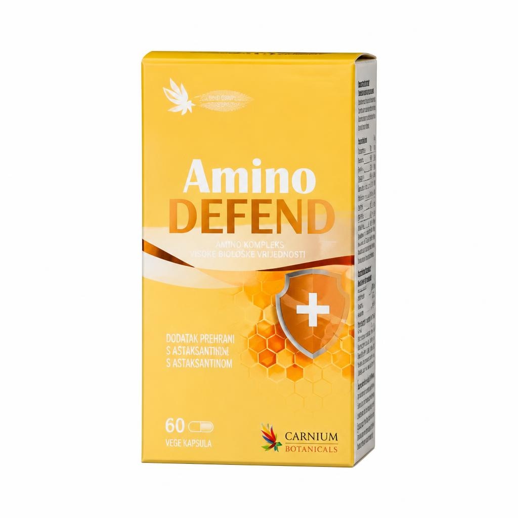 Carnium Botanicals prehransko dopolnilo Amino Defend 15 vrečk za pripravo napitka Akcija v trgovini E.Leclerc