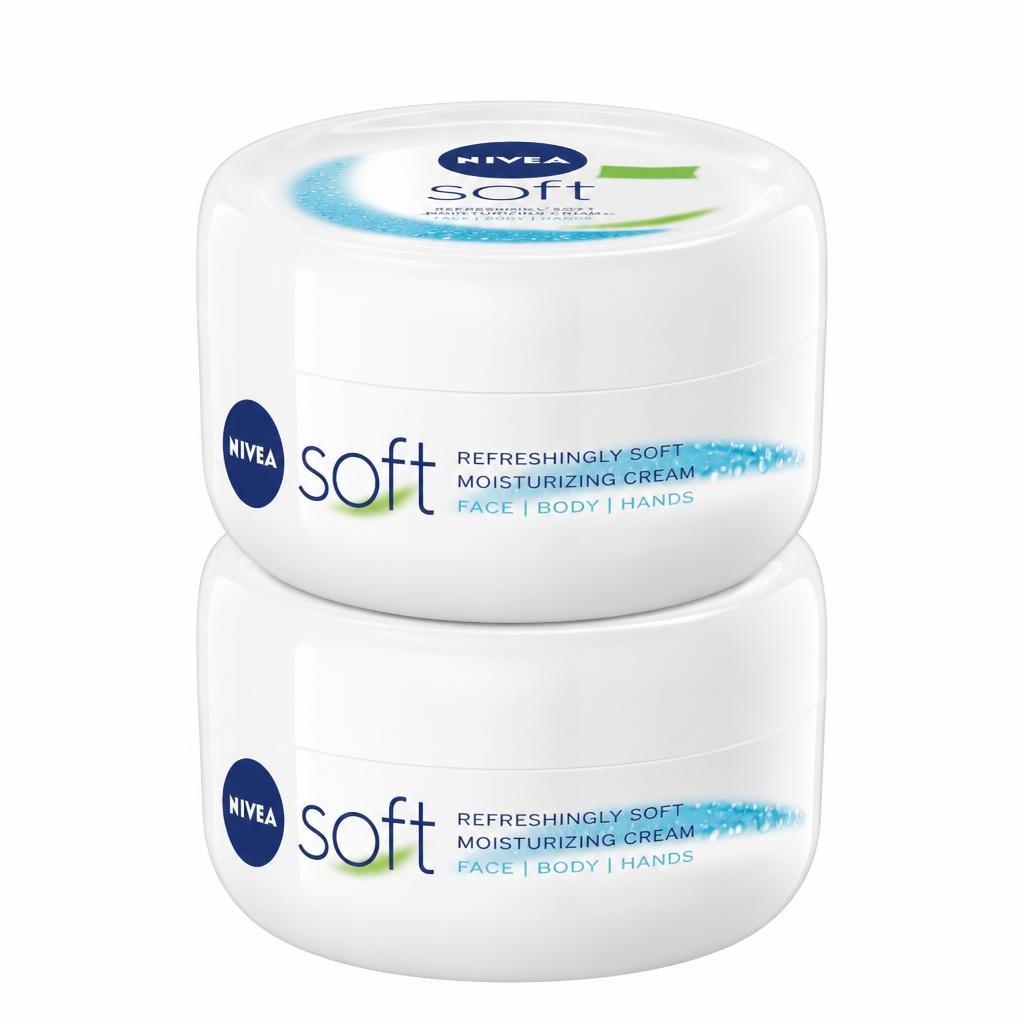 Nivea Soft krema 2 x 200 ml Akcija v trgovini Mercator
