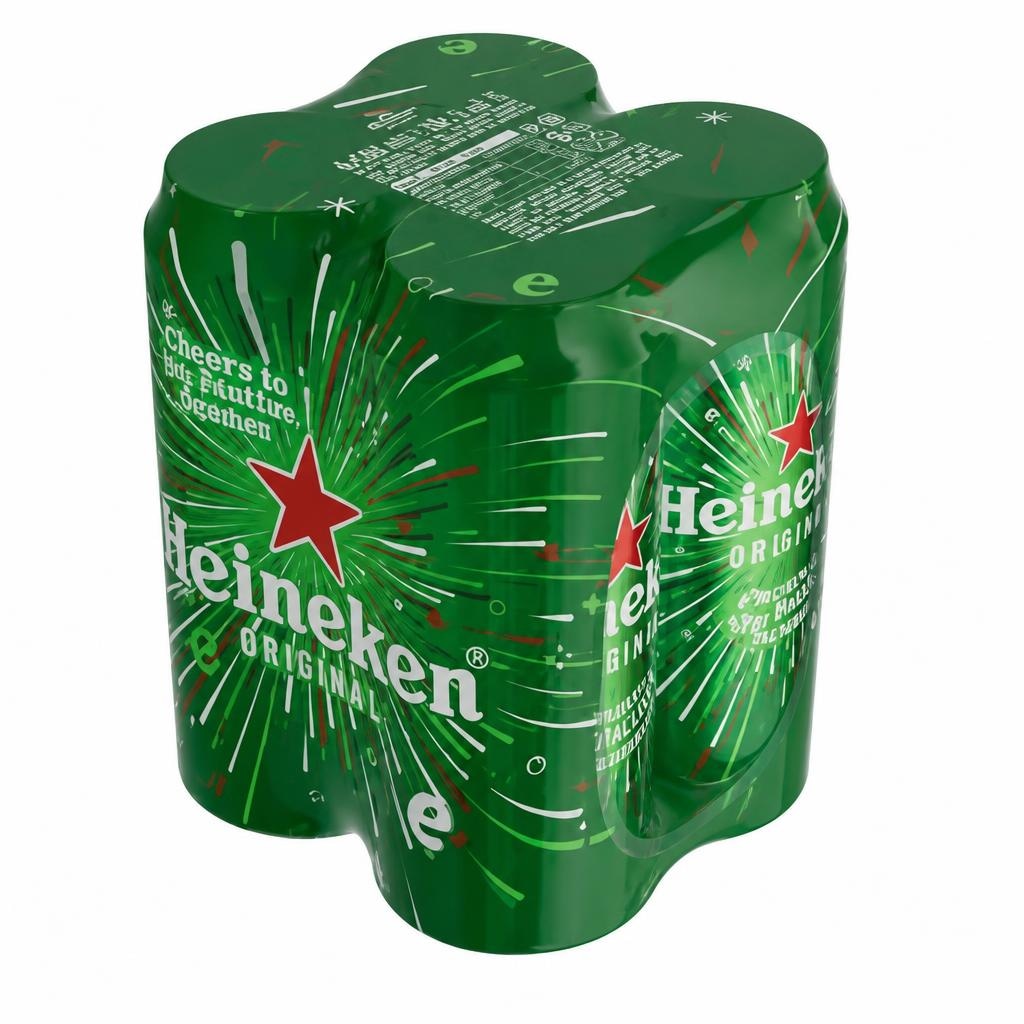 Pivo Heineken 4 x 0,5l - Akcija v trgovini Mercator