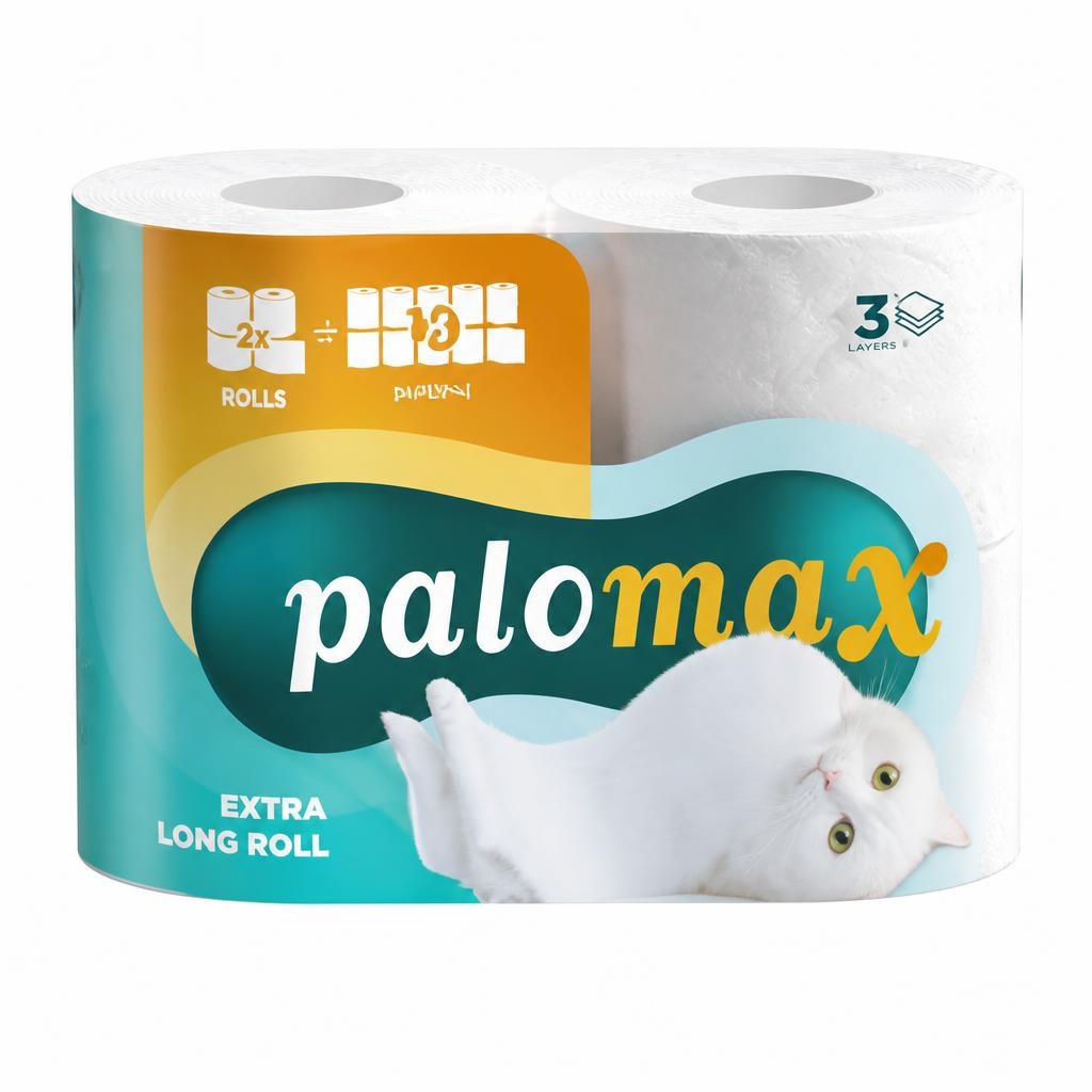 Toaletni papir Paloma Max 4/1 - Akcija v trgovini E.Leclerc