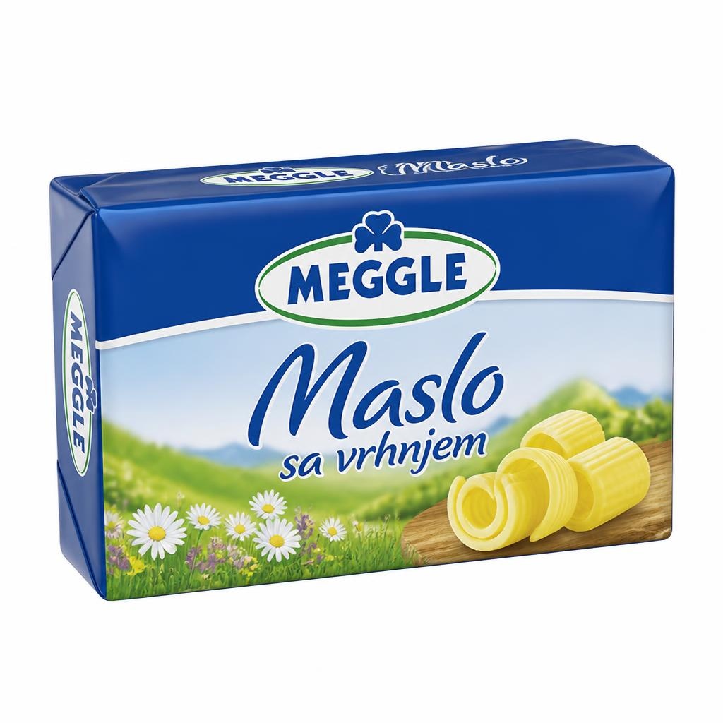 Maslo Meggle Akcija v trgovini Spar