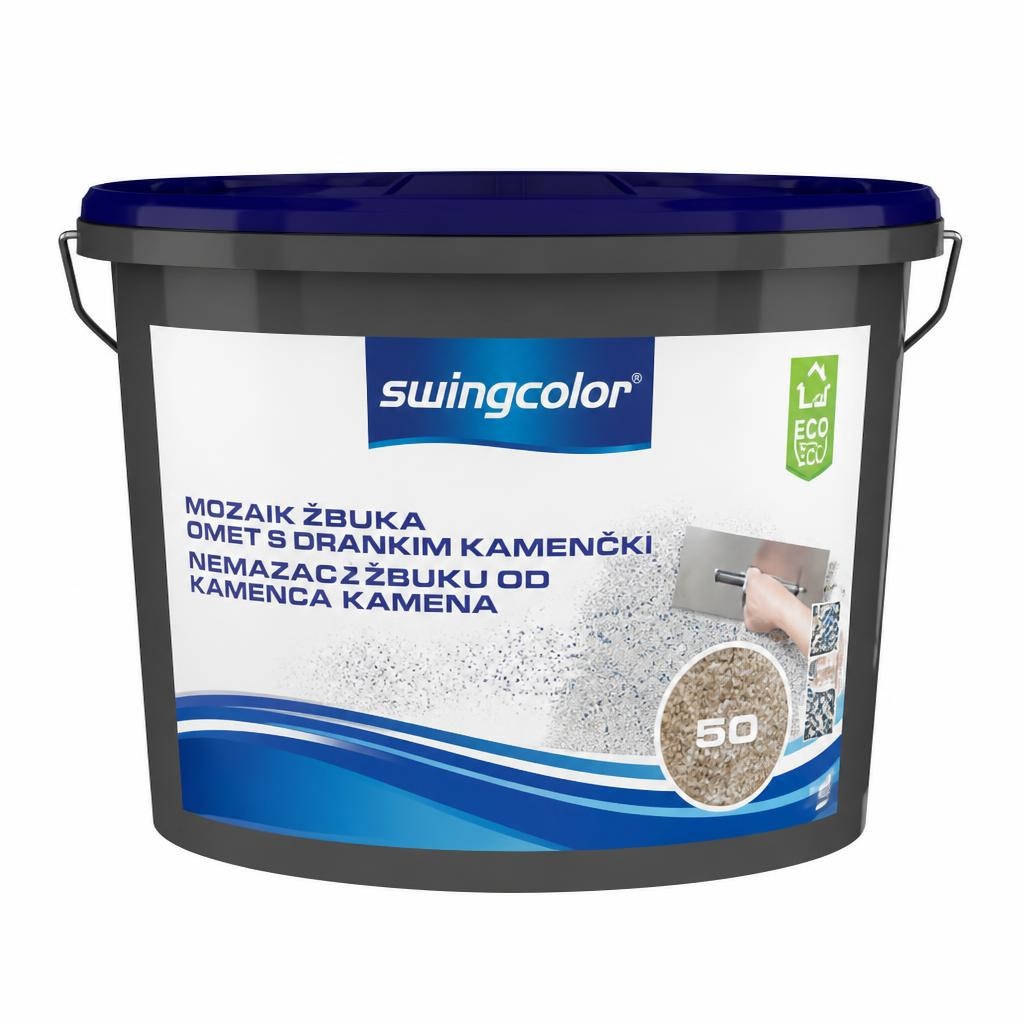 Dekorativni omet swingcolor 20 kg Akcija v trgovini Bauhaus