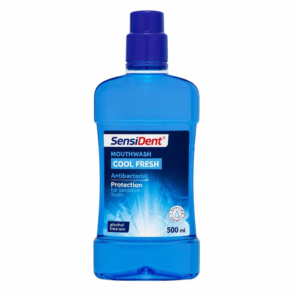SensiDent ustna vodica 500 ml - Akcija v trgovini Mueller