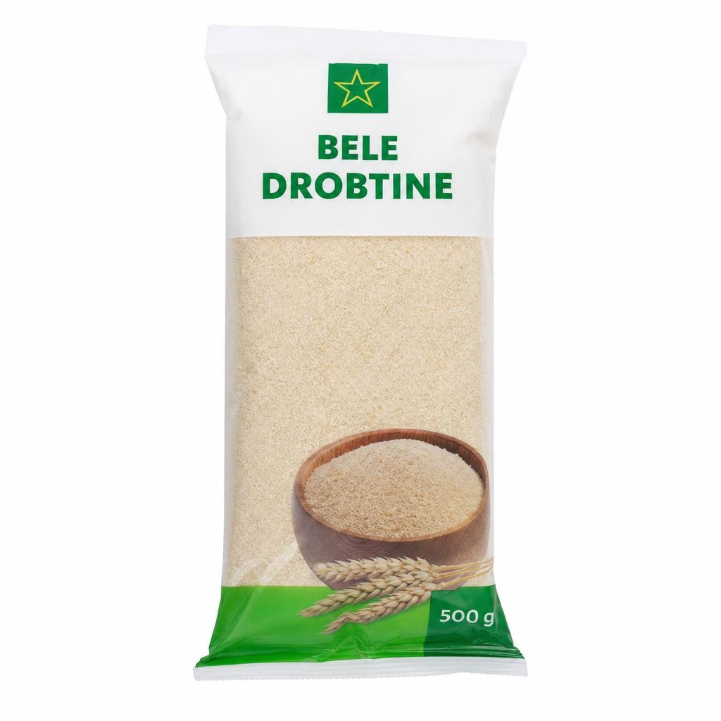 Bele drobtine Tuš 500 g - Akcija v trgovini Tuš