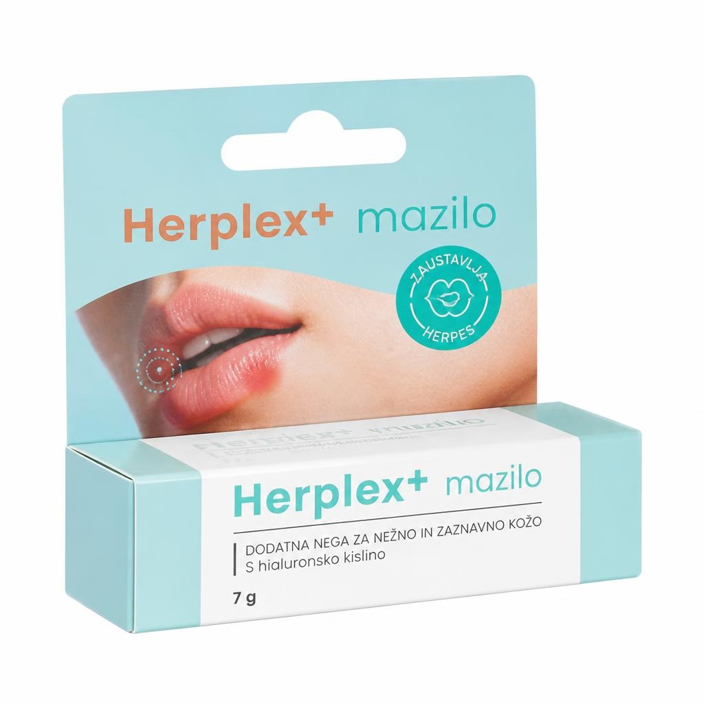 Herplex+ mazilo 7 g Akcija v trgovini Tuš