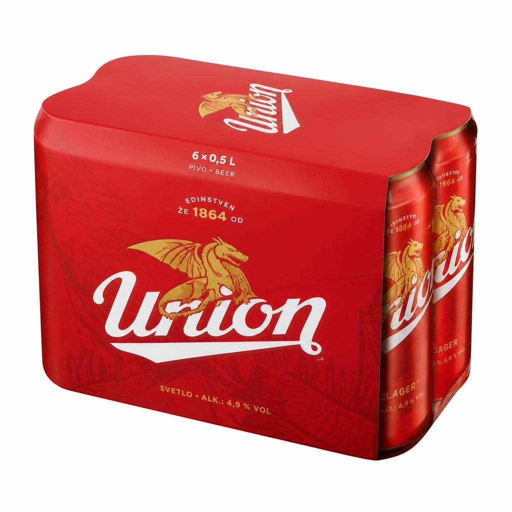 Pivo Union 6 x 0,5 l Akcija v trgovini Mercator