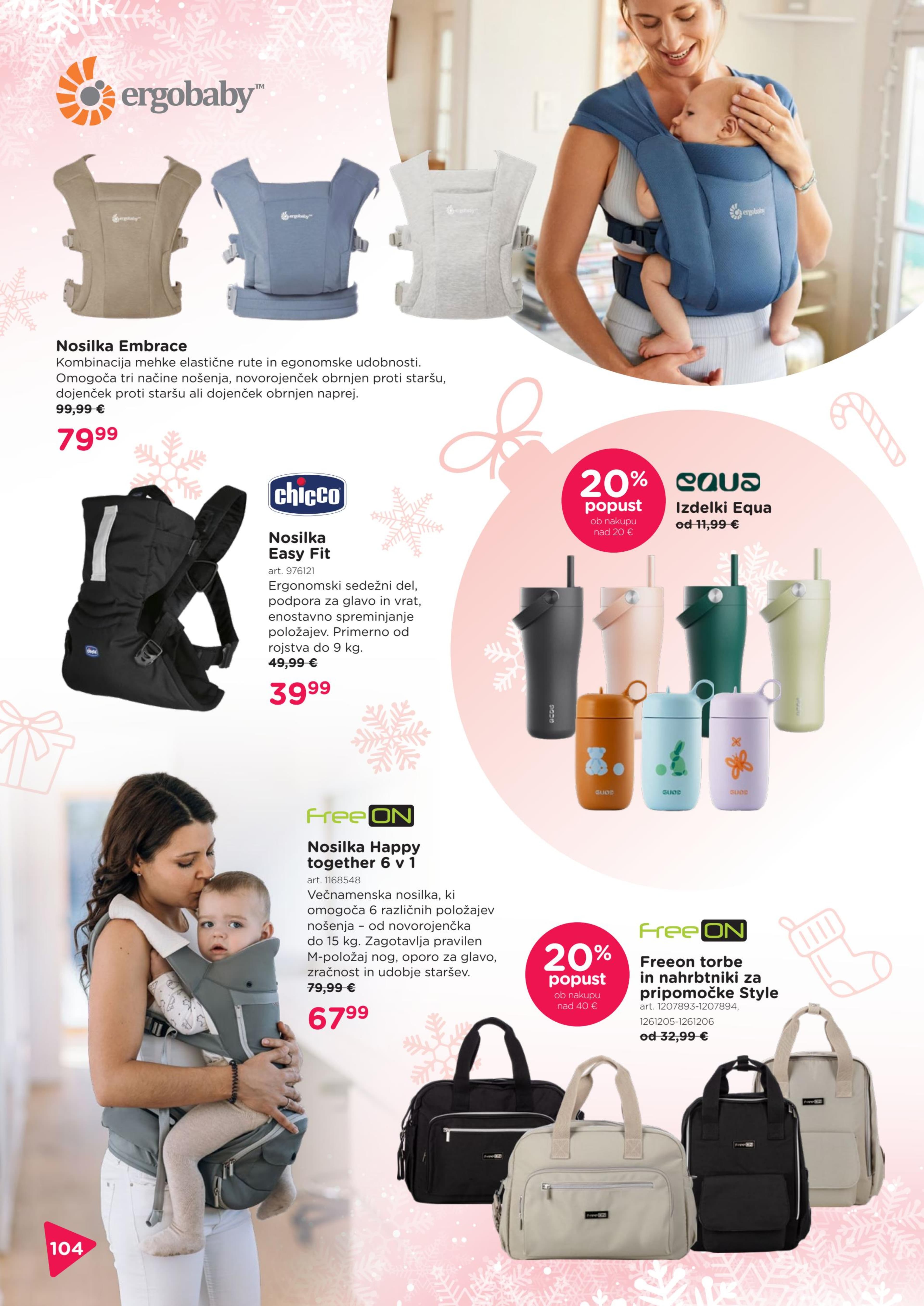 Stran 104. Baby Center kataloga - Akcije od 13.11. do 06.01.2026.