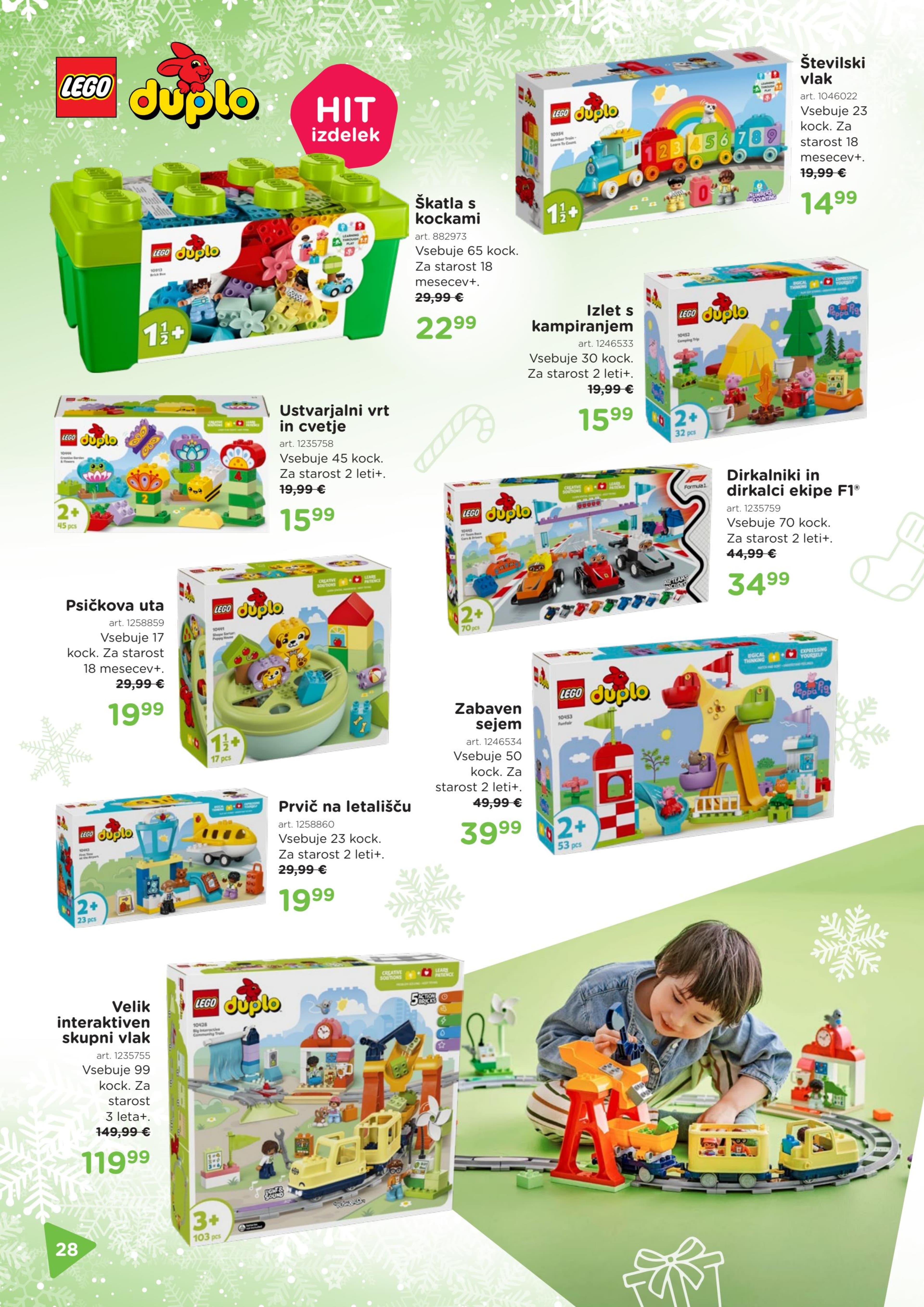 Stran 28. Baby Center kataloga - Akcije od 13.11. do 06.01.2026.