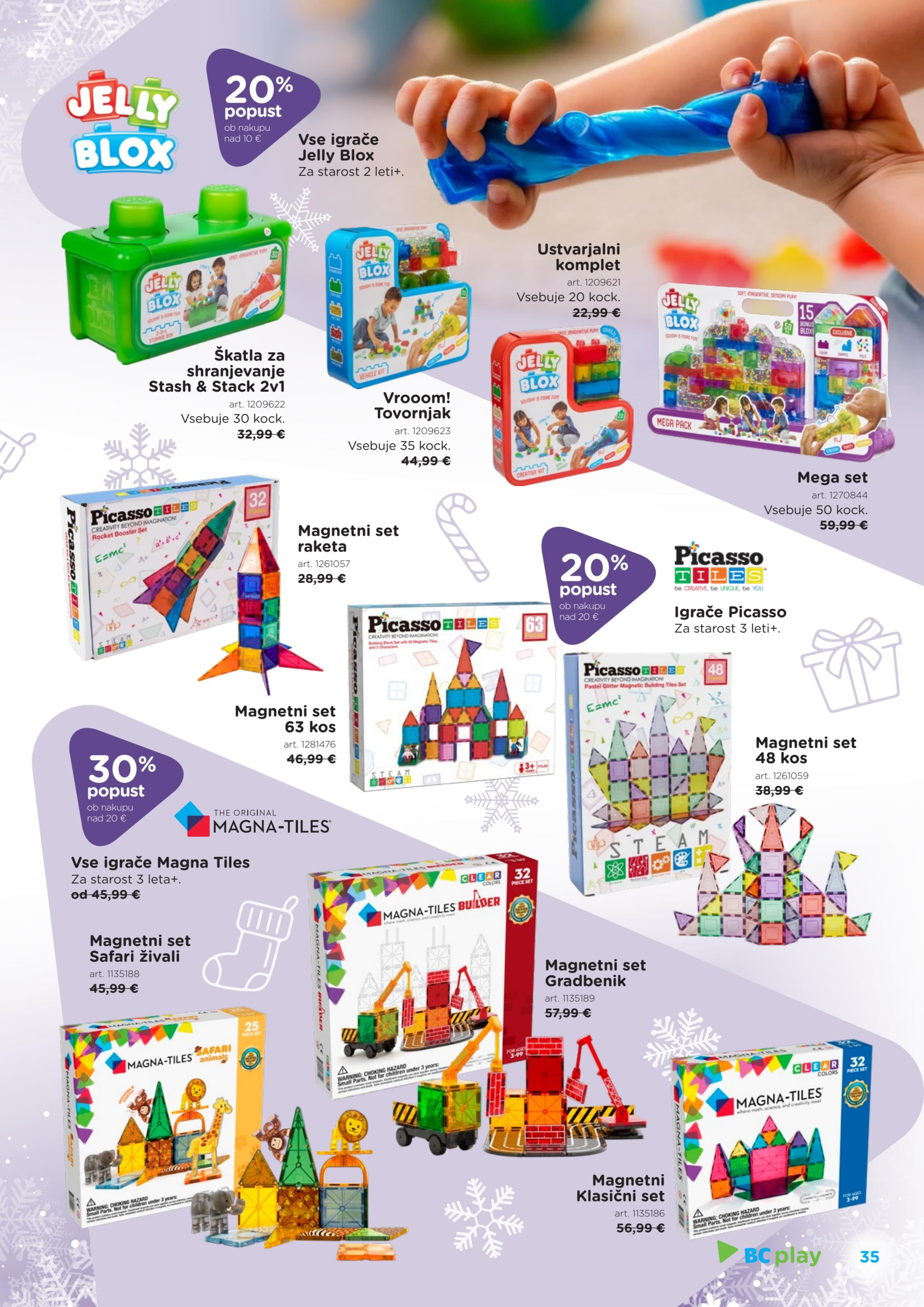 Stran 35. Baby Center kataloga - Akcije od 13.11. do 06.01.2026.