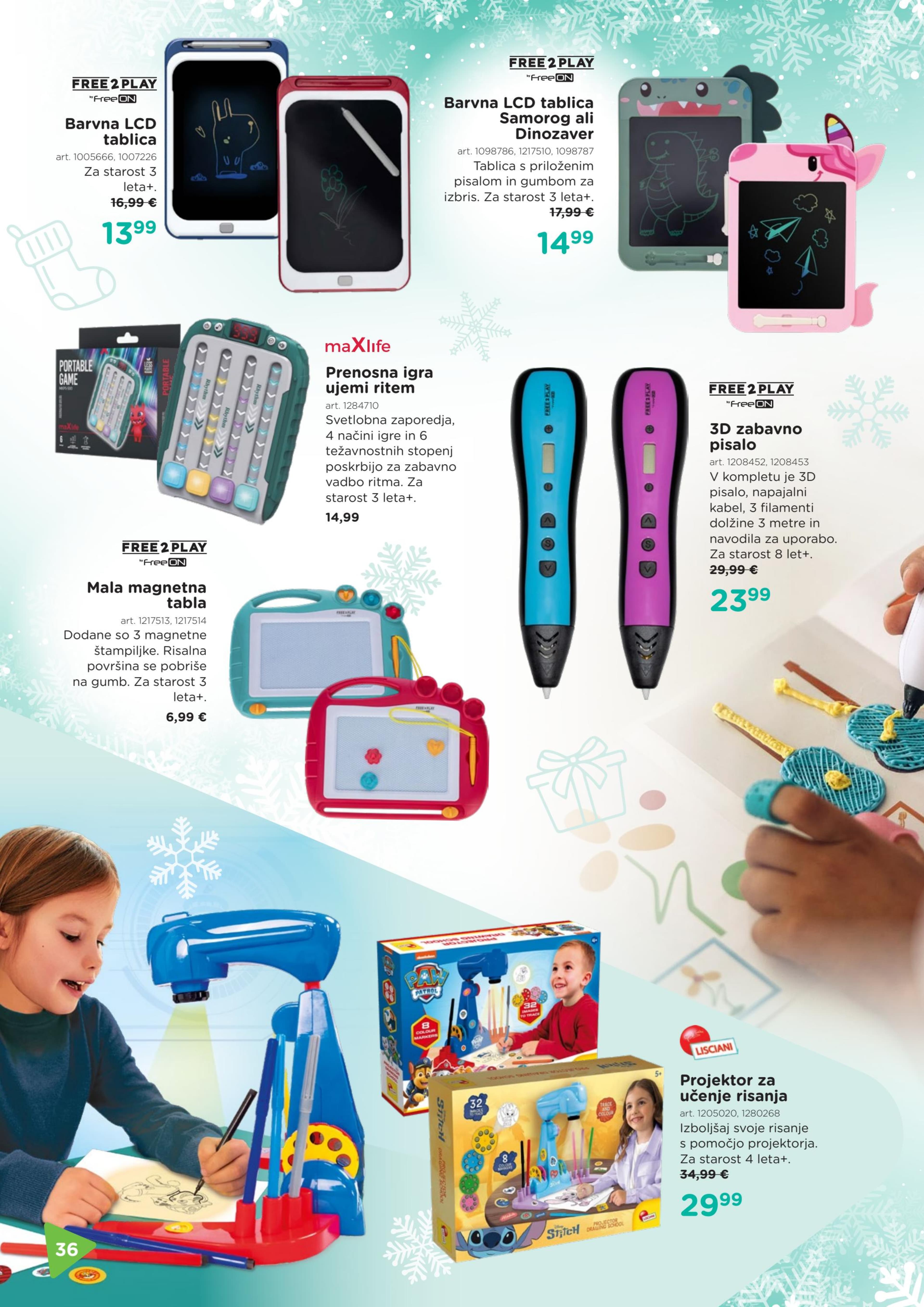 Stran 36. Baby Center kataloga - Akcije od 13.11. do 06.01.2026.