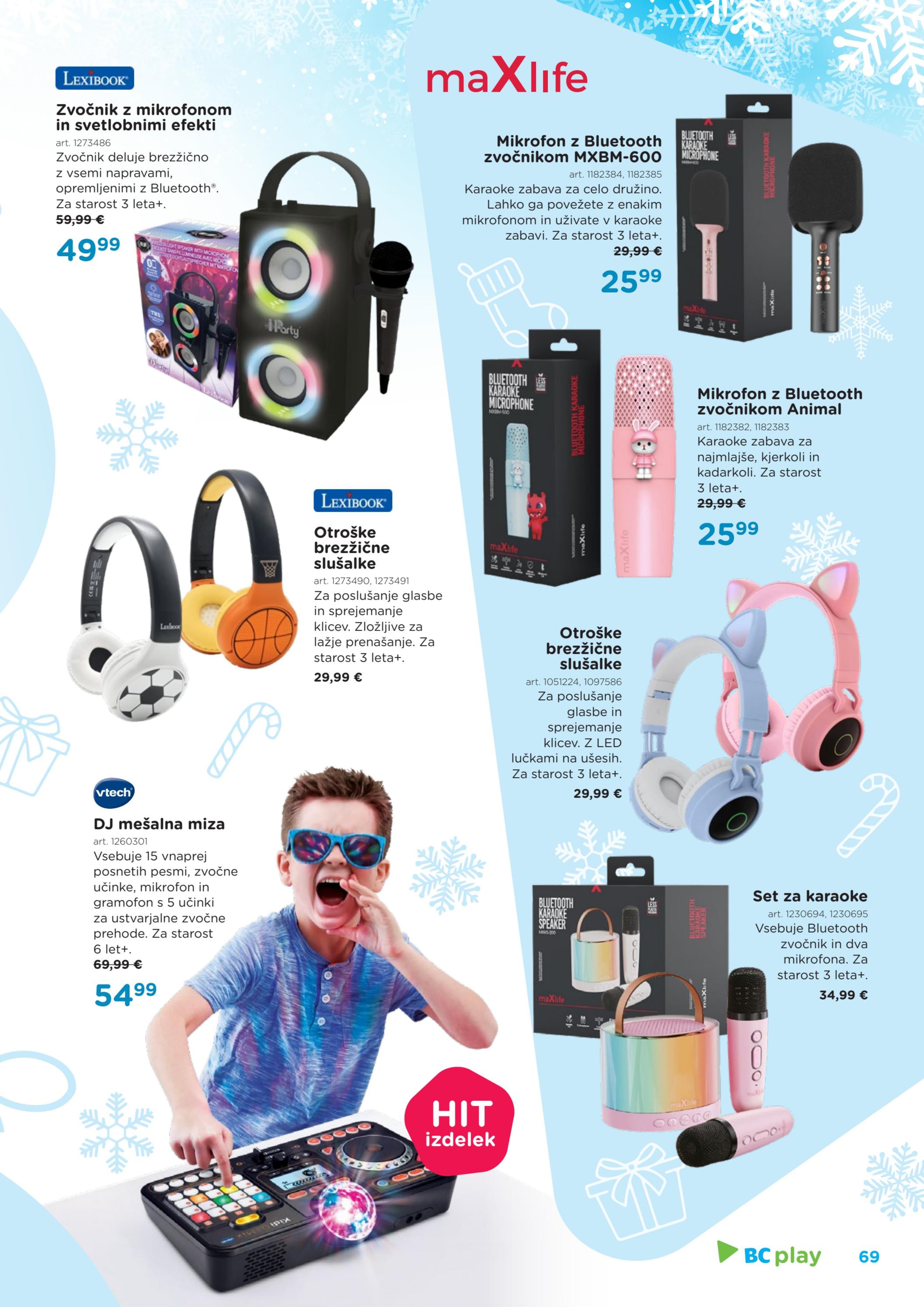 Stran 69. Baby Center kataloga - Akcije od 13.11. do 06.01.2026.