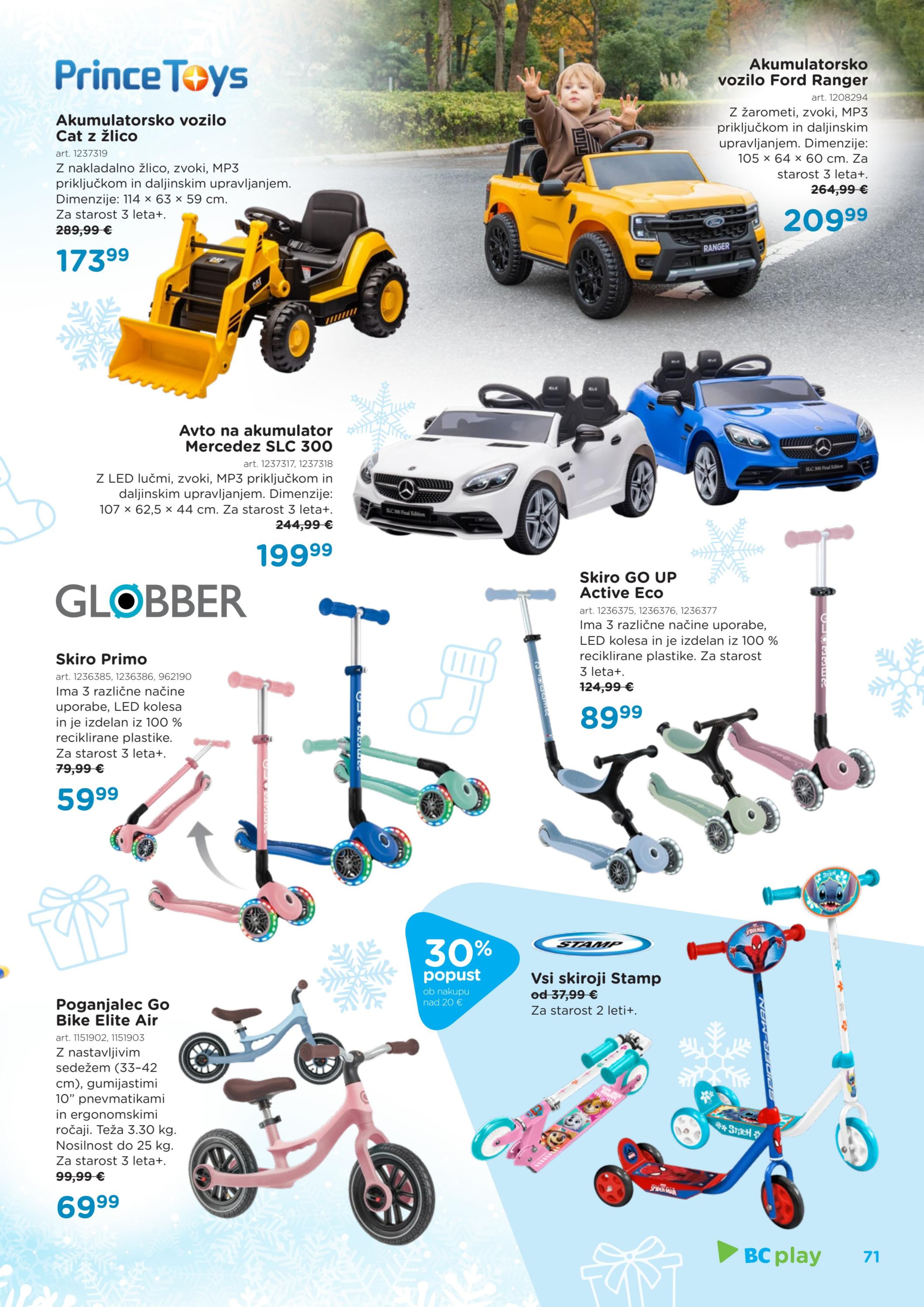 Stran 71. Baby Center kataloga - Akcije od 13.11. do 06.01.2026.