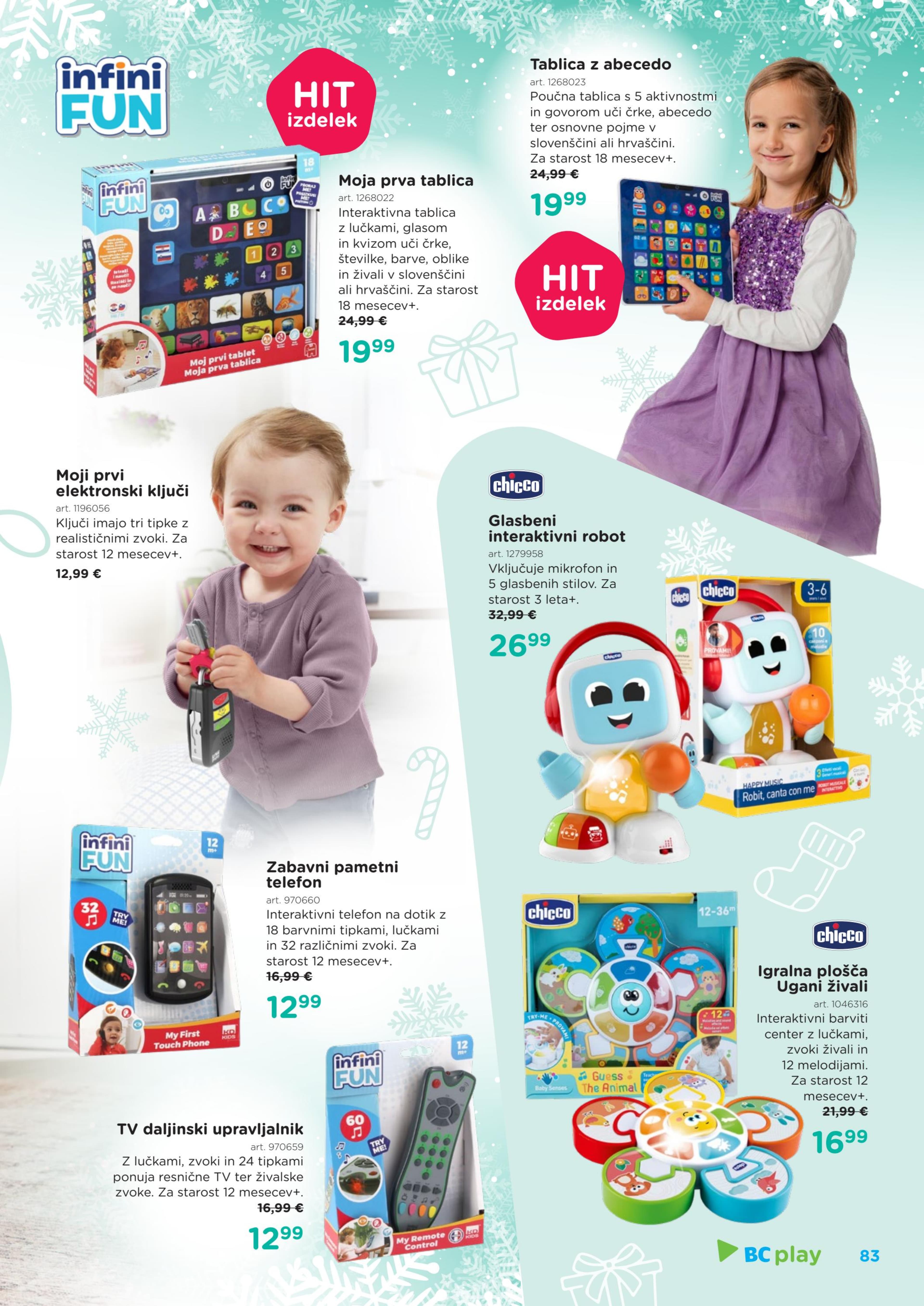 Stran 83. Baby Center kataloga - Akcije od 13.11. do 06.01.2026.