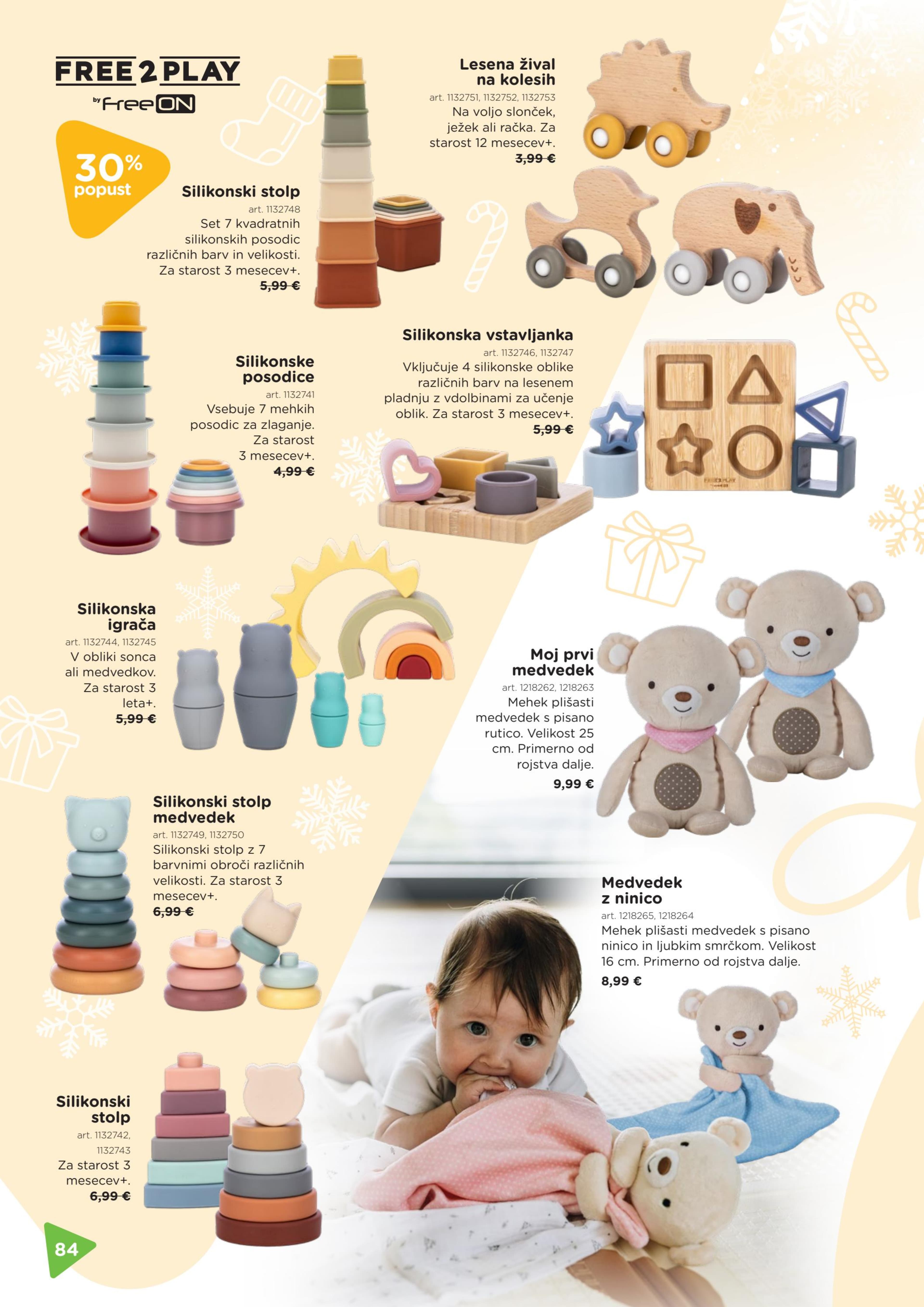 Stran 84. Baby Center kataloga - Akcije od 13.11. do 06.01.2026.
