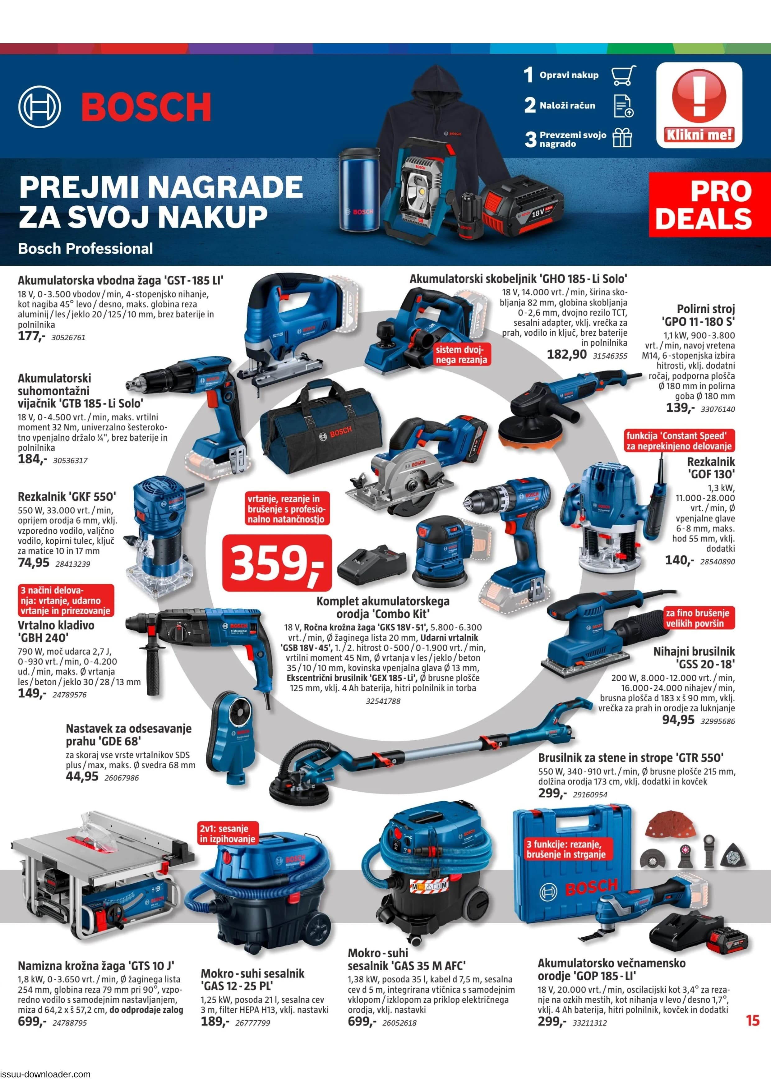 Stran 15. Bauhaus kataloga - Akcije od 06.11. do 03.12.2025.