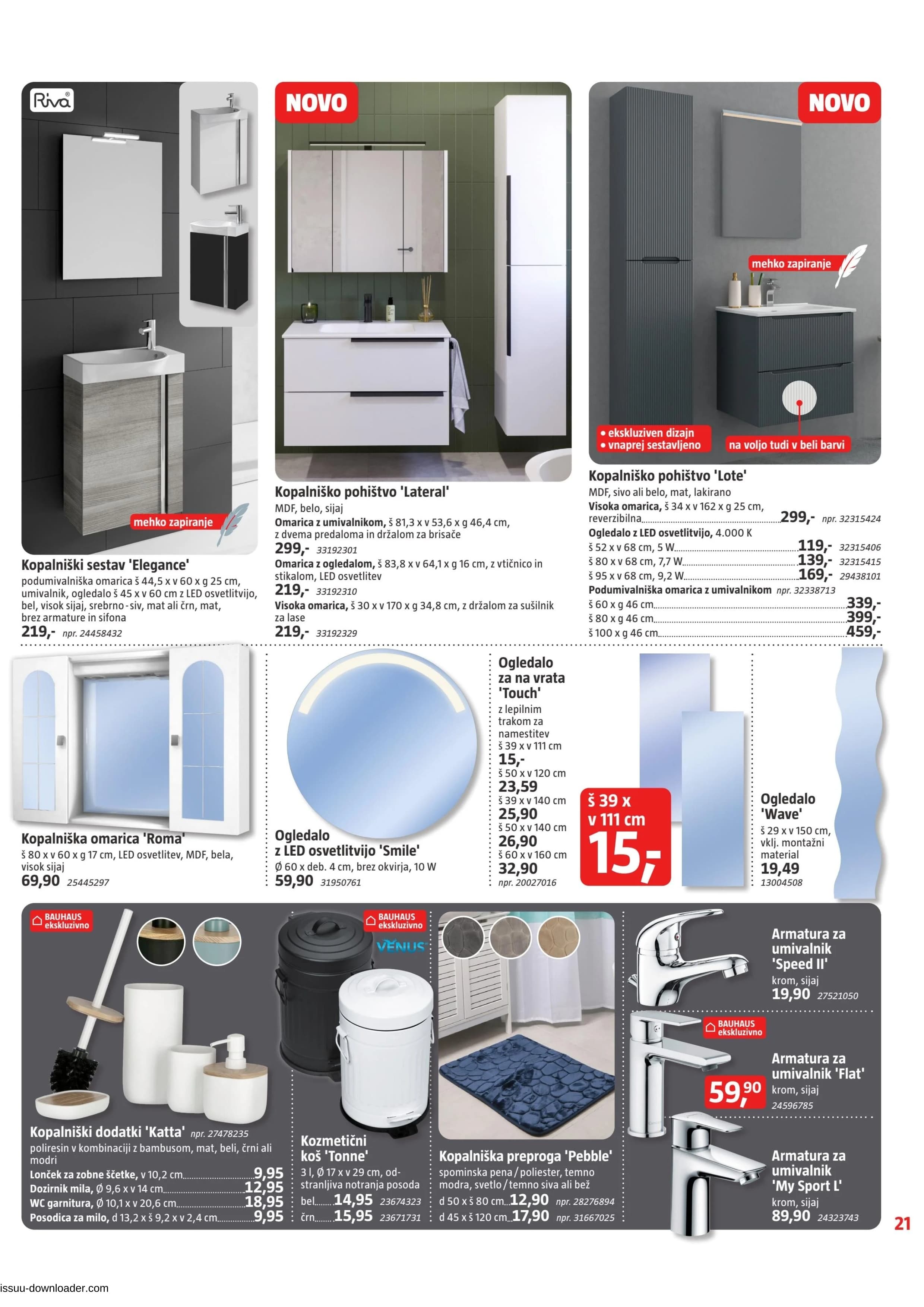 Stran 21. Bauhaus kataloga - Akcije od 06.11. do 03.12.2025.