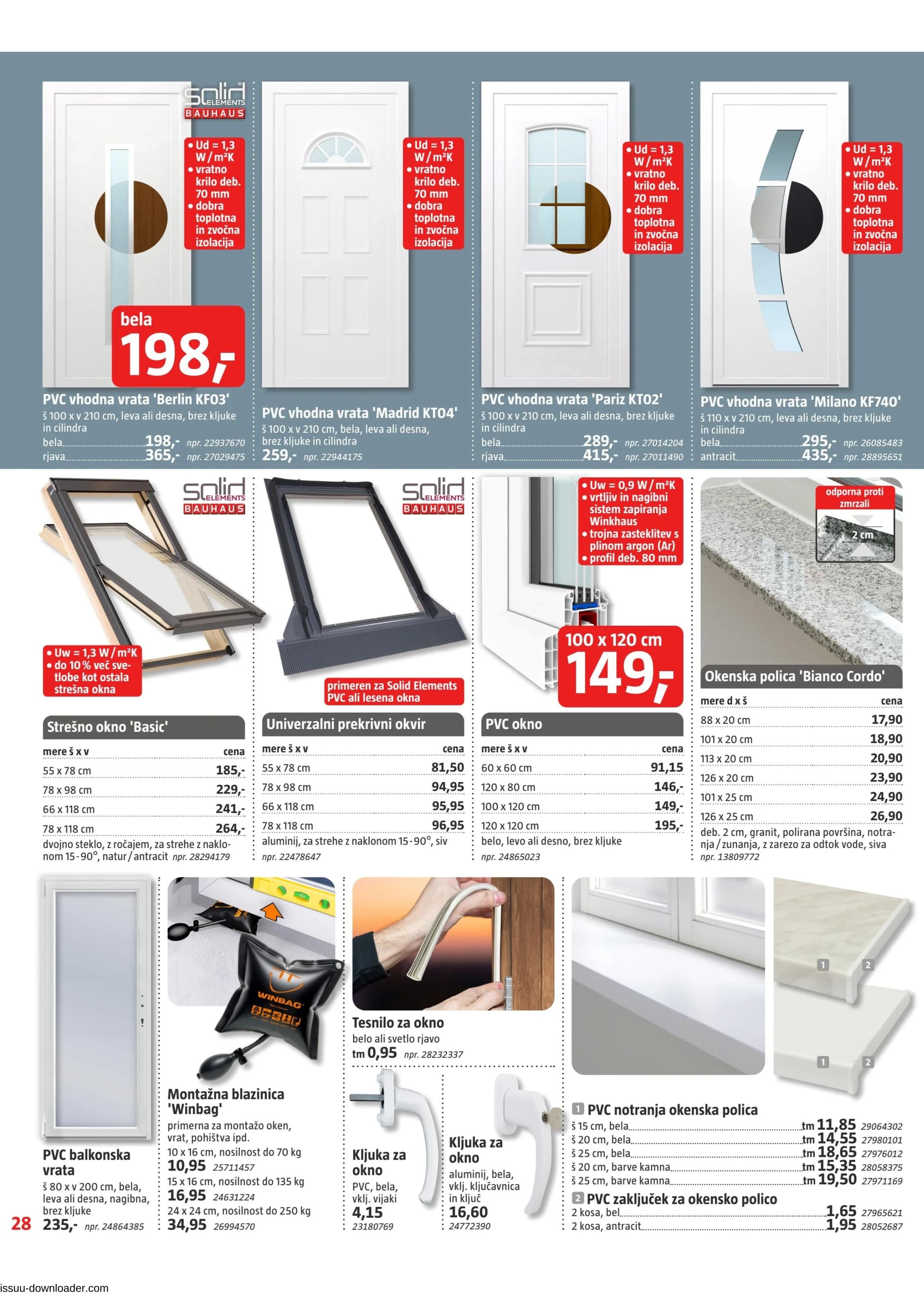 Stran 28. Bauhaus kataloga - Akcije od 06.11. do 03.12.2025.