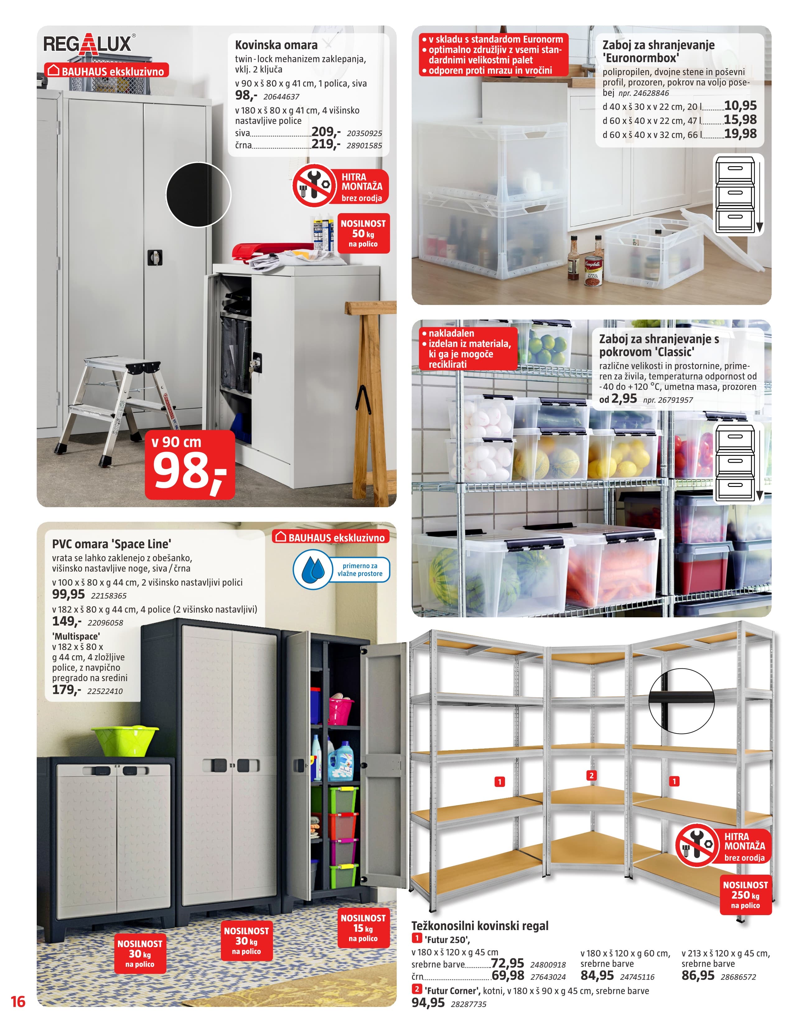 Stran 16. Bauhaus kataloga - Akcije od 27.11. do 31.12.2025.