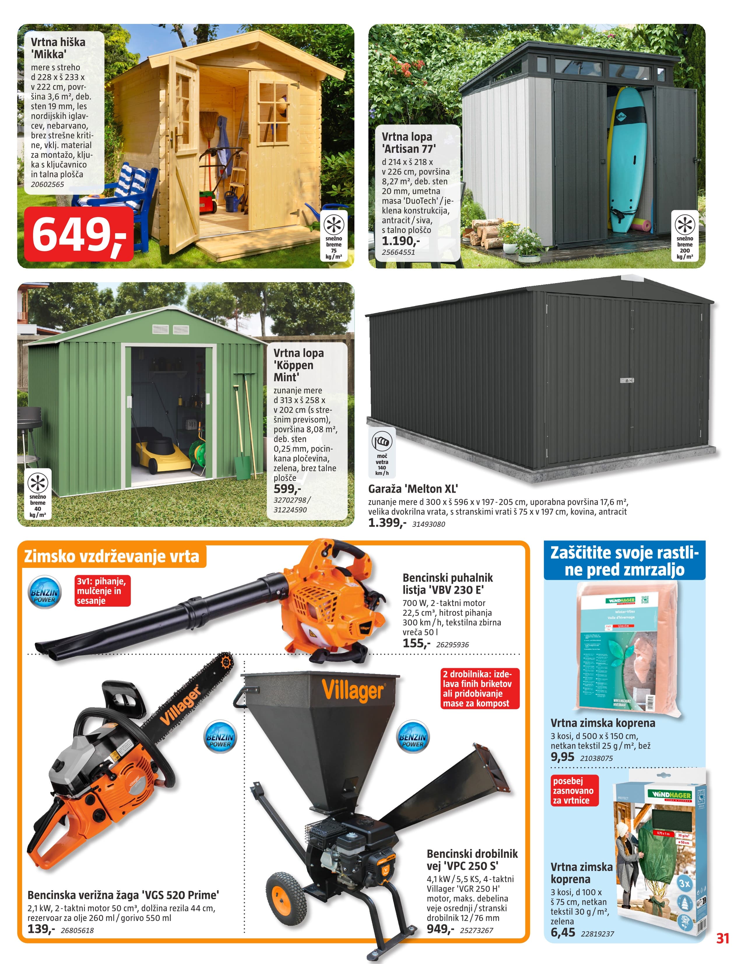 Stran 31. Bauhaus kataloga - Akcije od 27.11. do 31.12.2025.